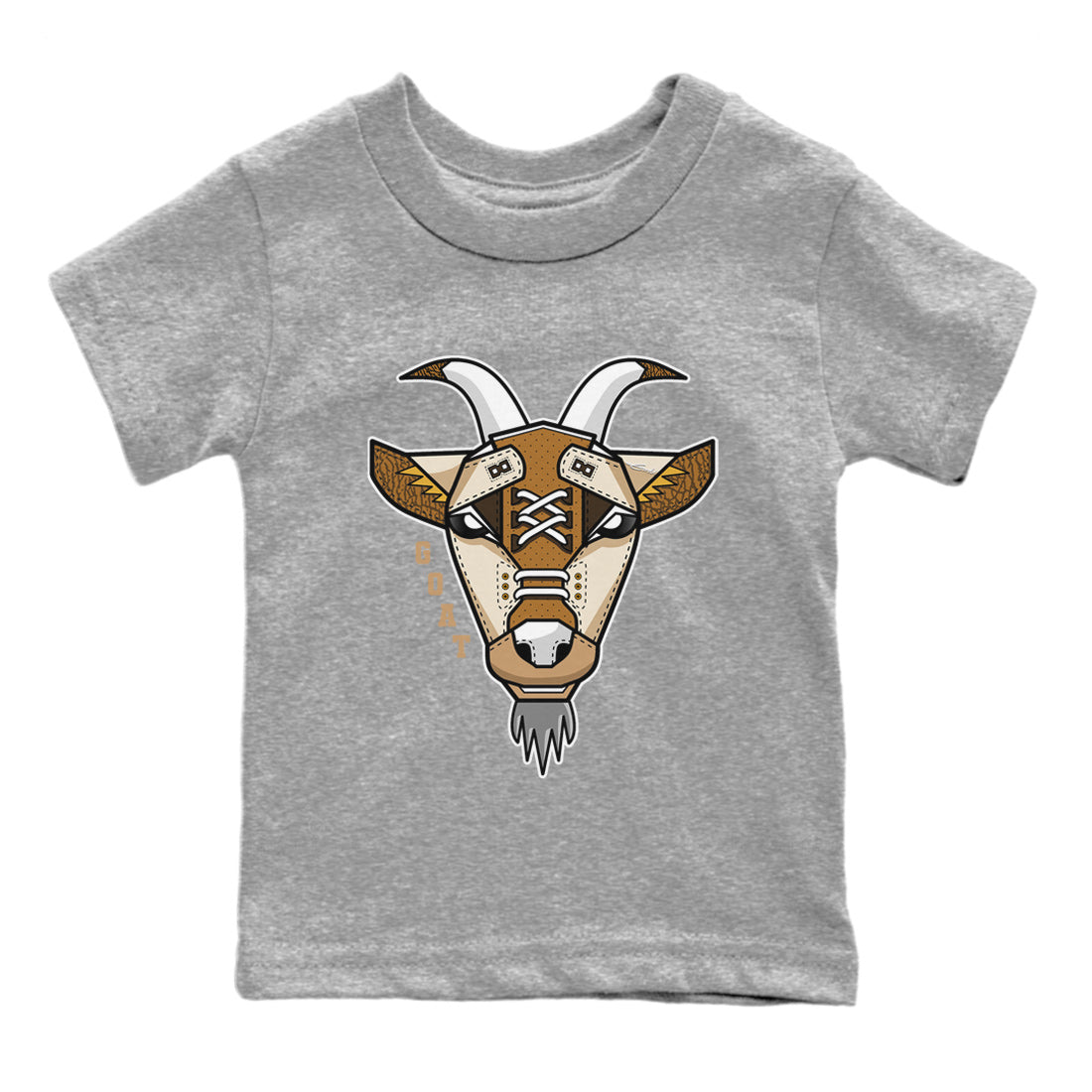 Goat Face Kids Tops - Air Jordan 3 Palomino