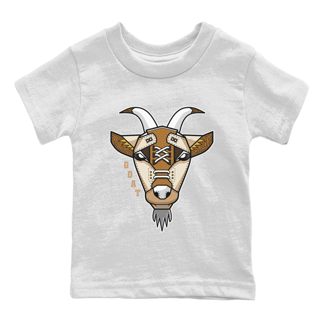 Goat Face Kids Tops - Air Jordan 3 Palomino