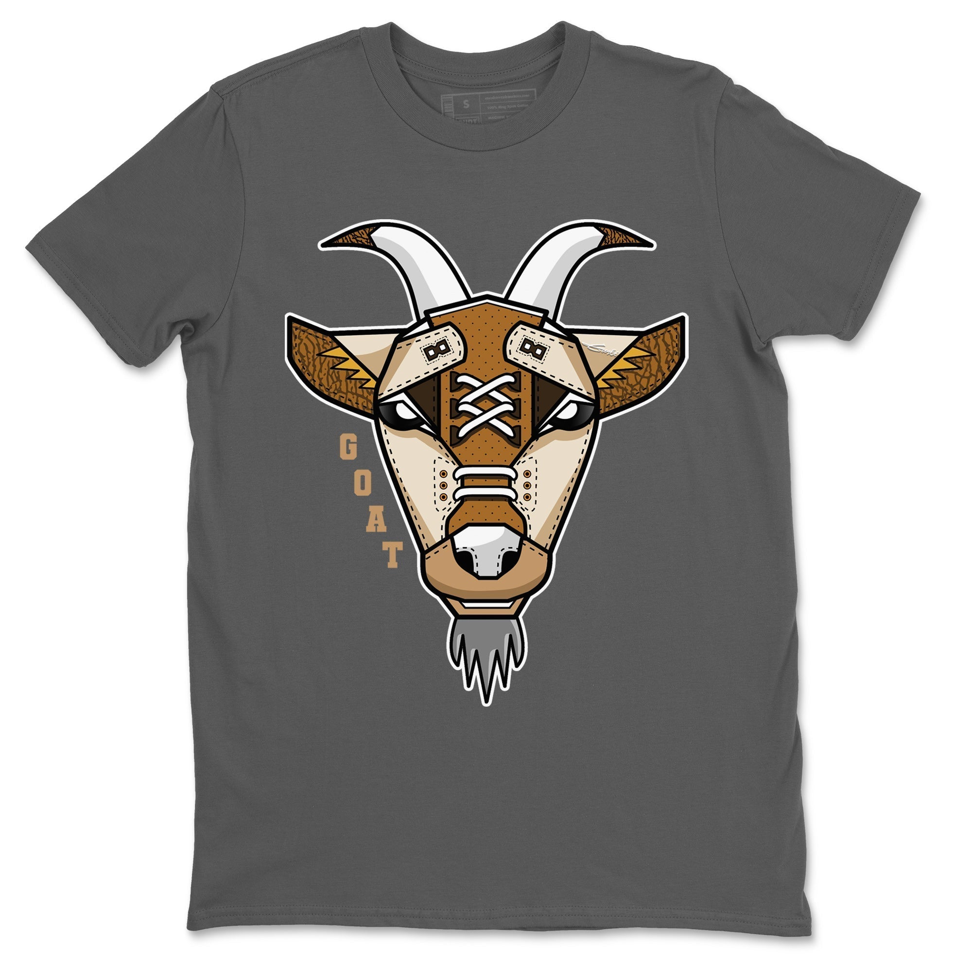 Goat Face Unisex Tops - Air Jordan 3 Palomino