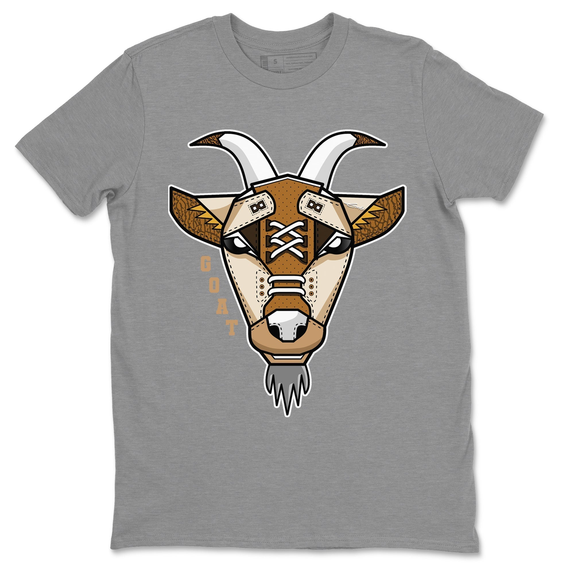 Goat Face Unisex Tops - Air Jordan 3 Palomino