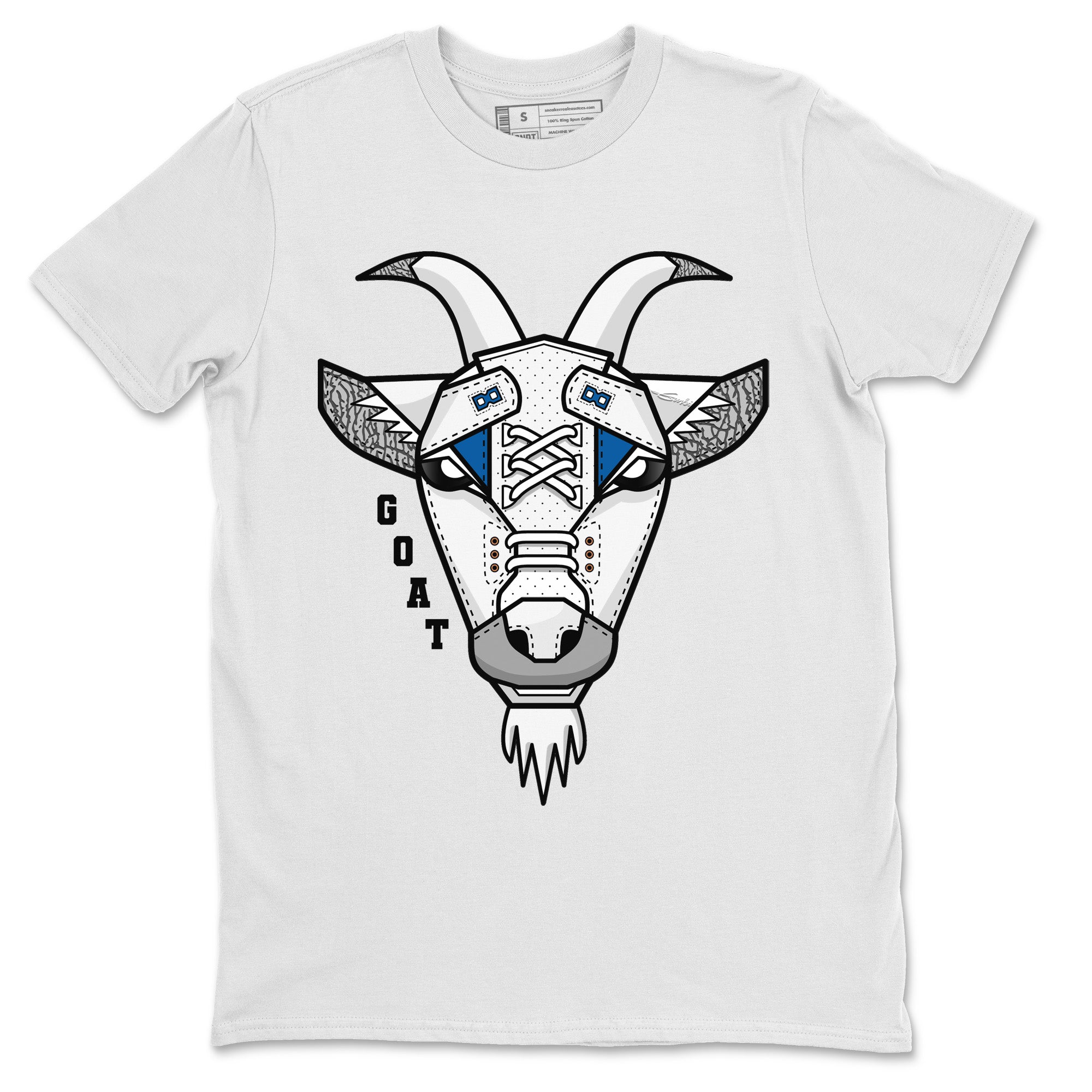 Goat Face Unisex Tops - Air Jordan 3 Wizards