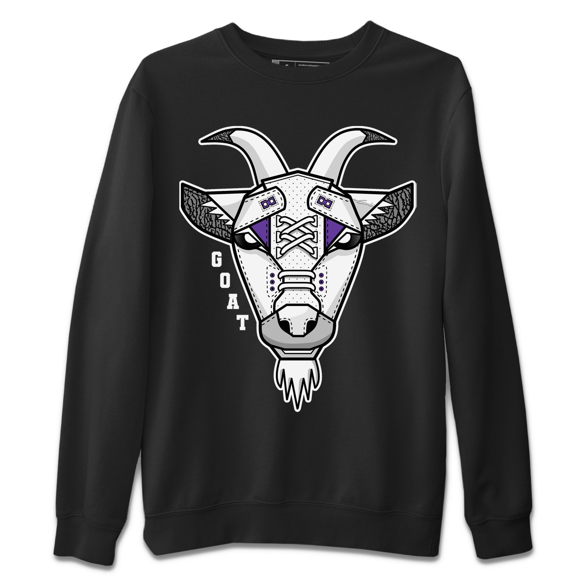 Goat Face Unisex Tops - Air Jordan 3 Dark Iris
