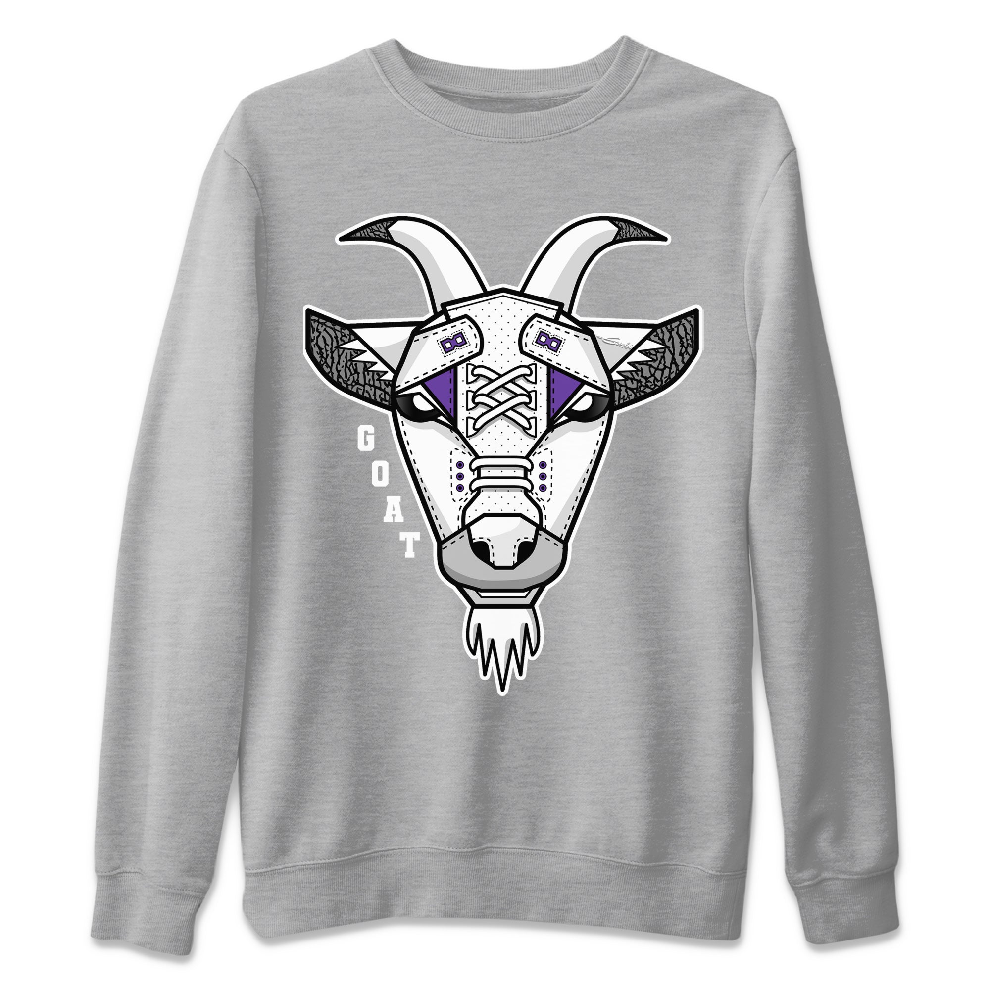Goat Face Unisex Tops - Air Jordan 3 Dark Iris