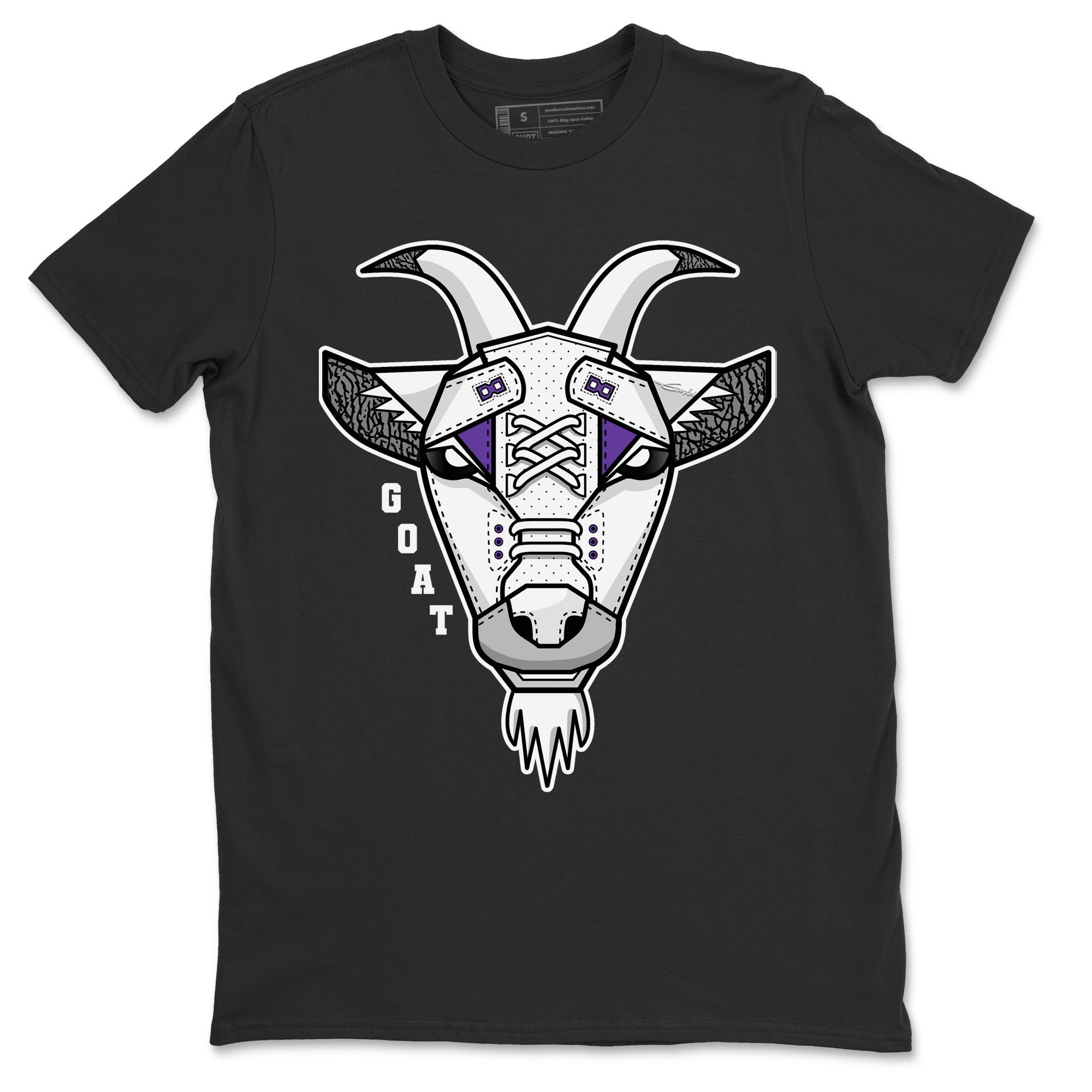 Goat Face Unisex Tops - Air Jordan 3 Dark Iris