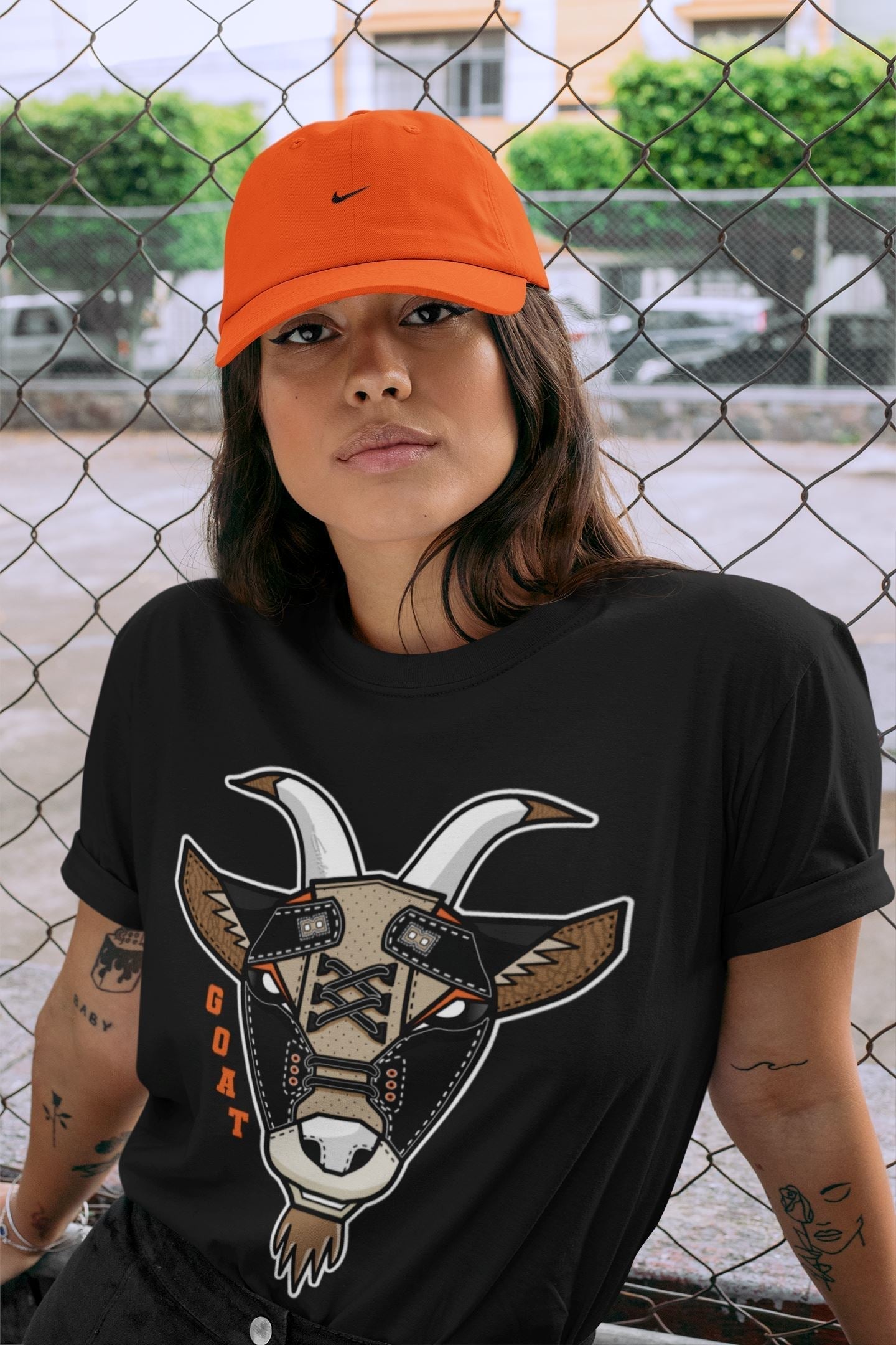 Goat Face Unisex Tops - Air Jordan 3 Desert Elephant