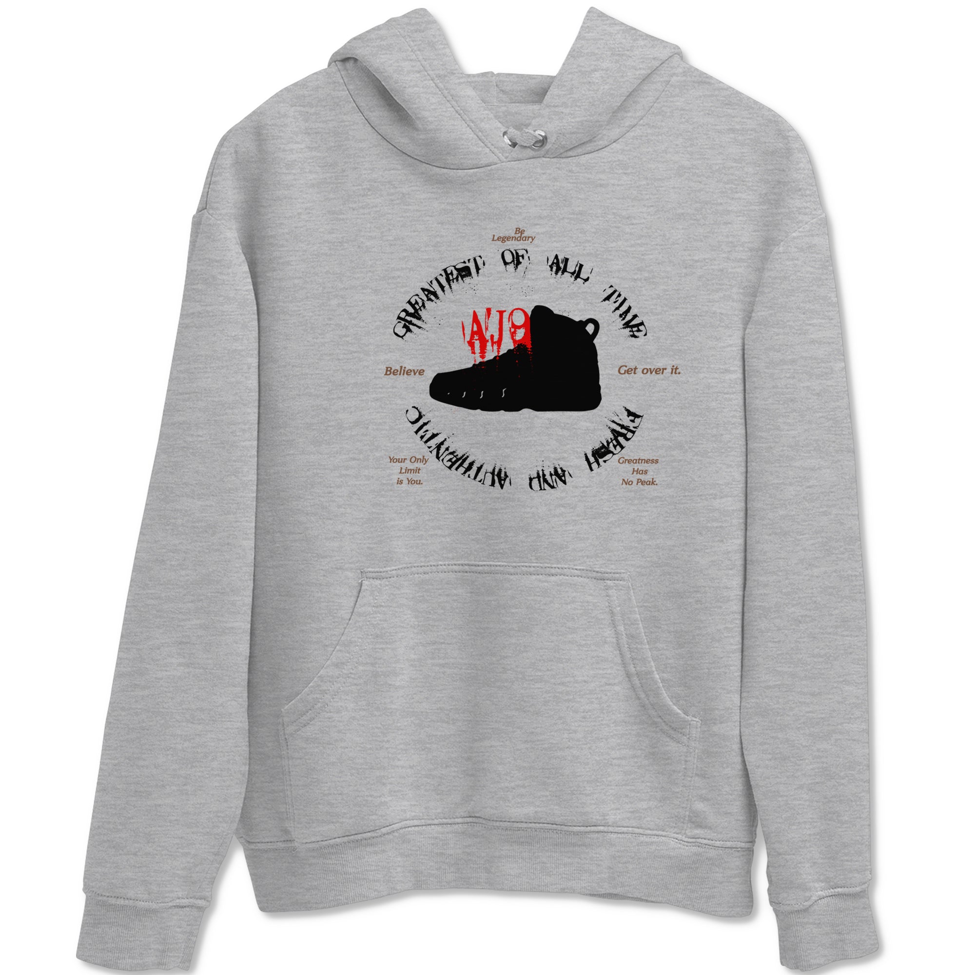 Goat Kick snkmatch Tees - Air Jordan 9 Olive