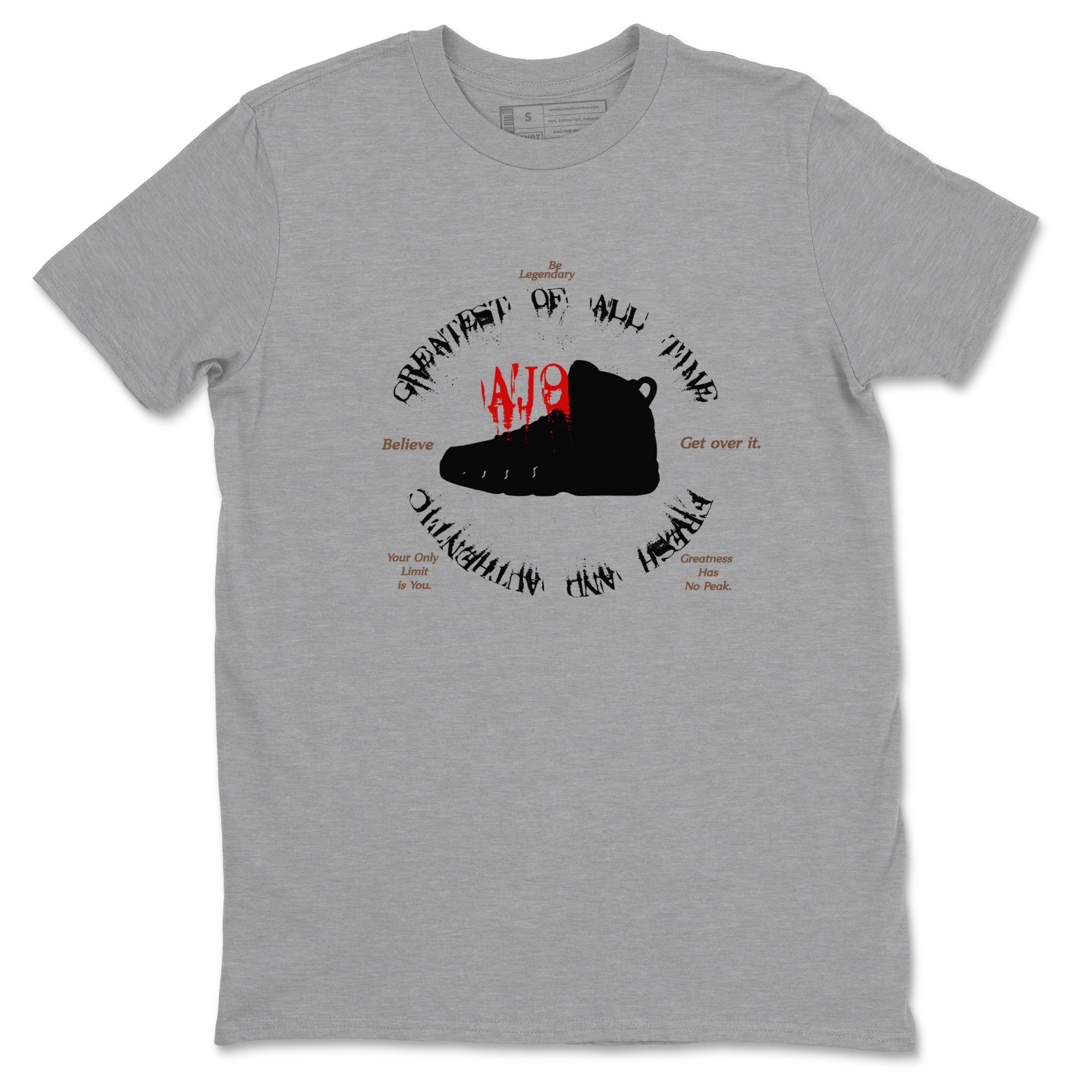 Goat Kick snkmatch Tees - Air Jordan 9 Olive