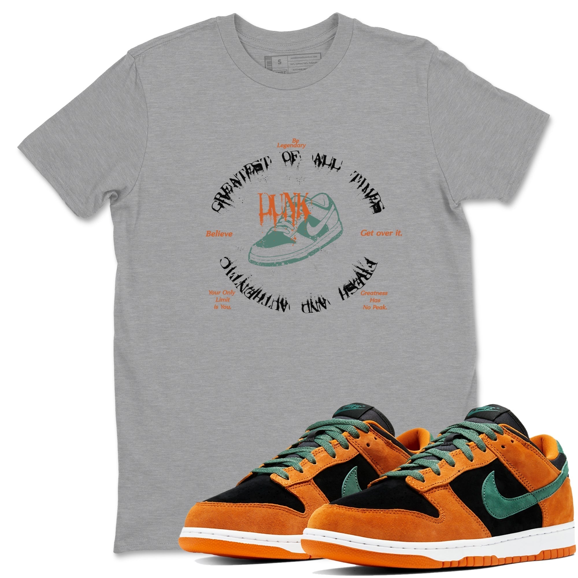 Goat Kick snkmatch Tees - Dunk Ceramic