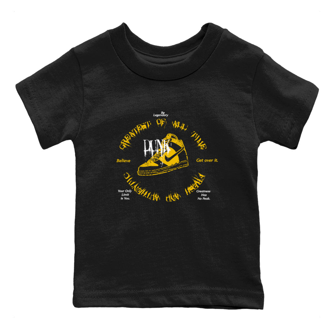 Goat Kick snkmatch Tees Kids - Dunk High Pollen