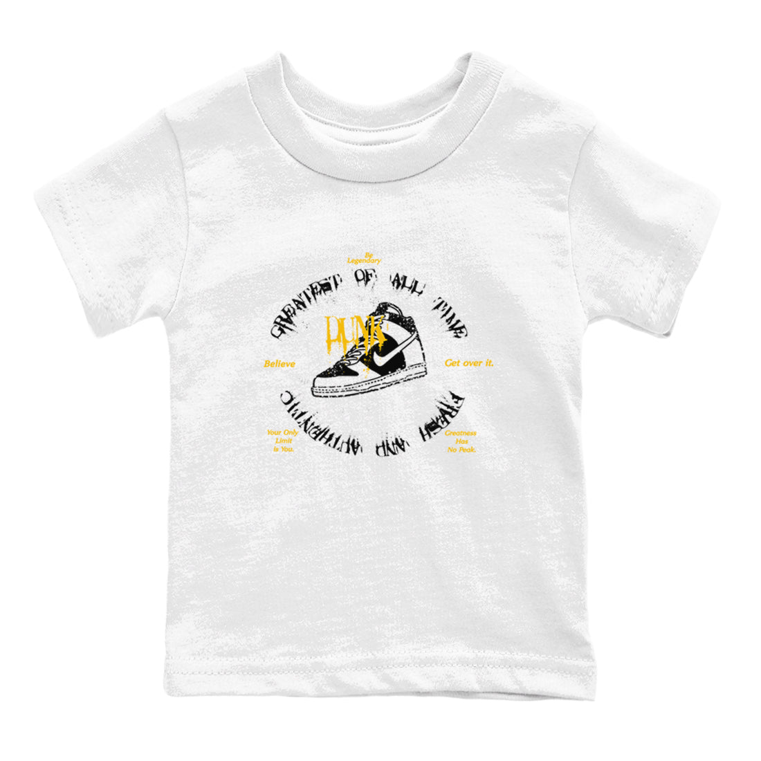 Goat Kick snkmatch Tees Kids - Dunk High Pollen