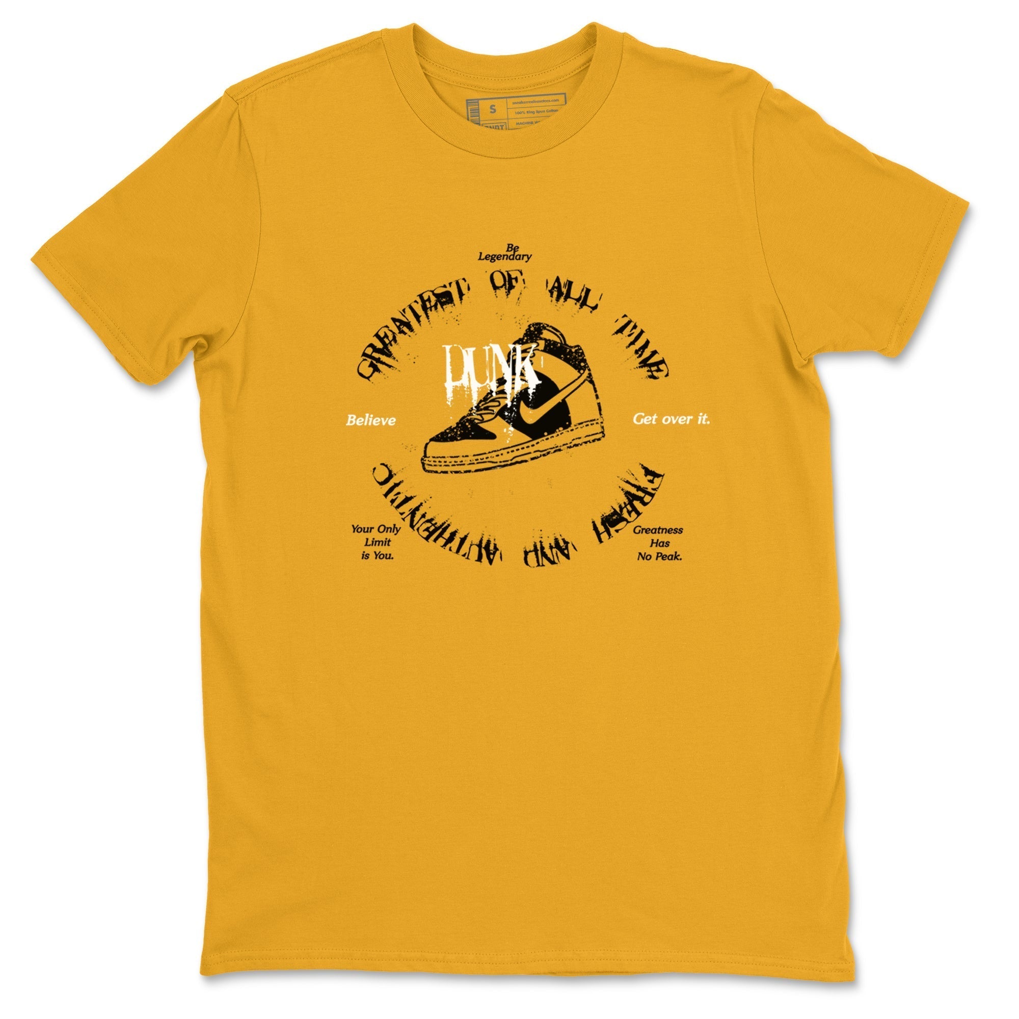 Goat Kick snkmatch Tees - Dunk High Pollen