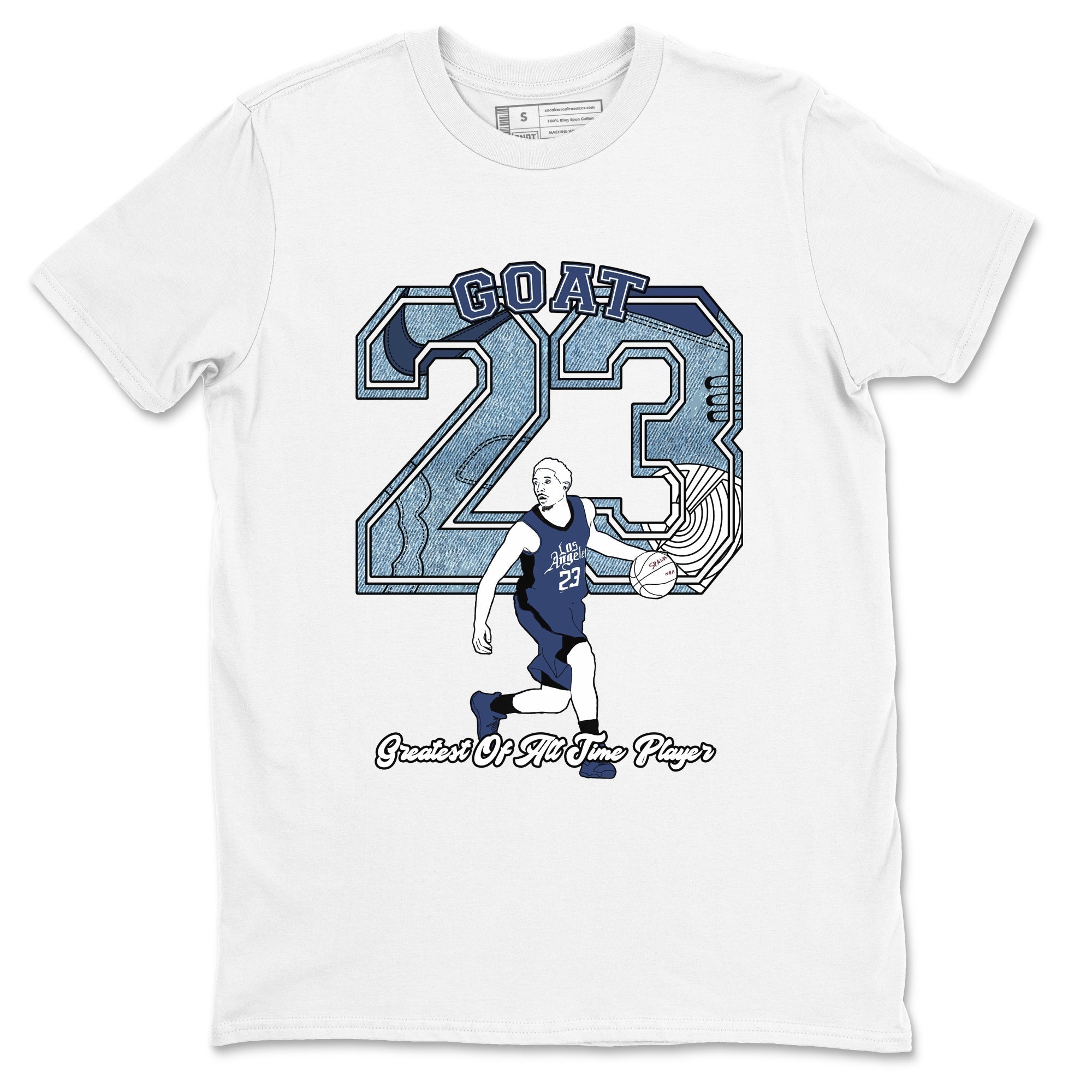 Goat Player snkmatch Tees - Air Jordan 1 Denim 2024