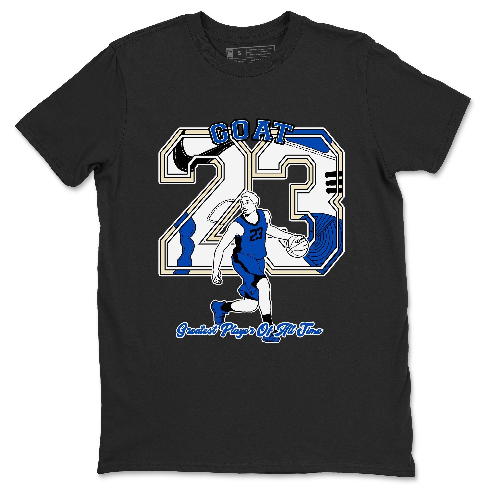 Goat Player snkmatch Tees - Air Jordan 1 Game Royal