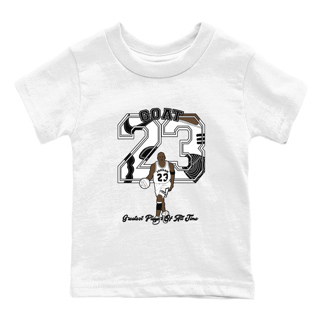 Goat Player snkmatch Tees Kids - Air Jordan 1 Mocha
