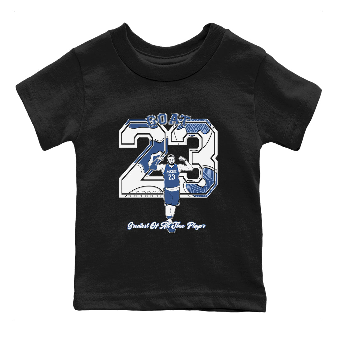 Goat Player snkmatch Tees Kids - Air Jordan 11 Diffused Blue