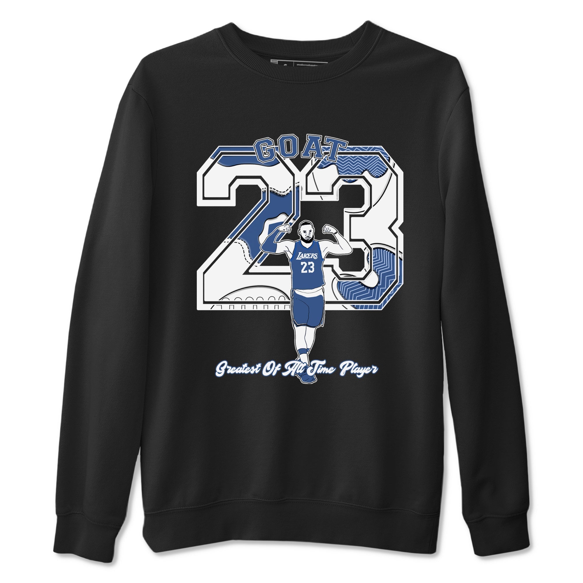 Goat Player snkmatch Tees - Air Jordan 11 Diffused Blue