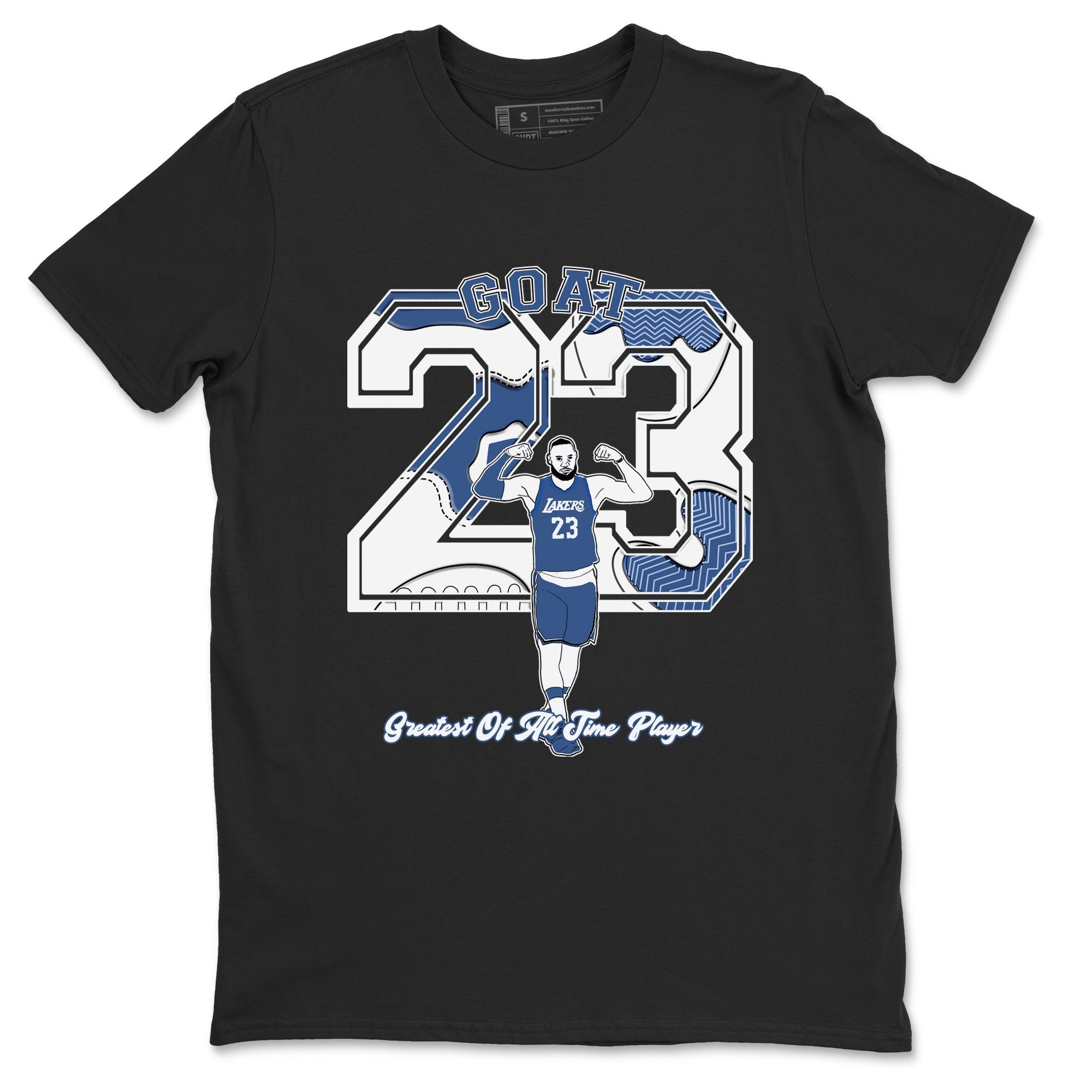 Goat Player snkmatch Tees - Air Jordan 11 Diffused Blue