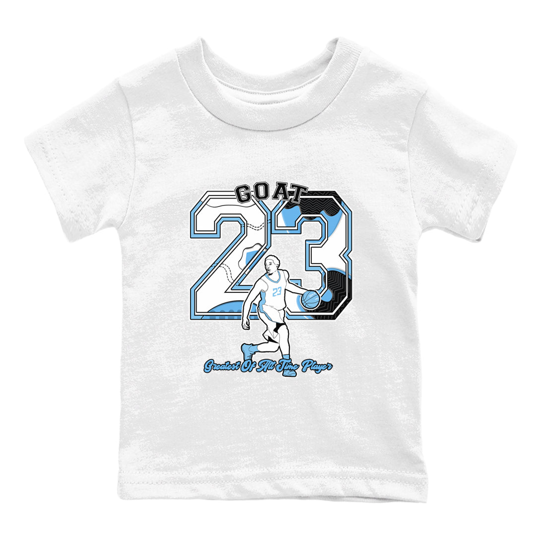 Goat Player snkmatch Tees Kids - Air Jordan 11 Legend Blue