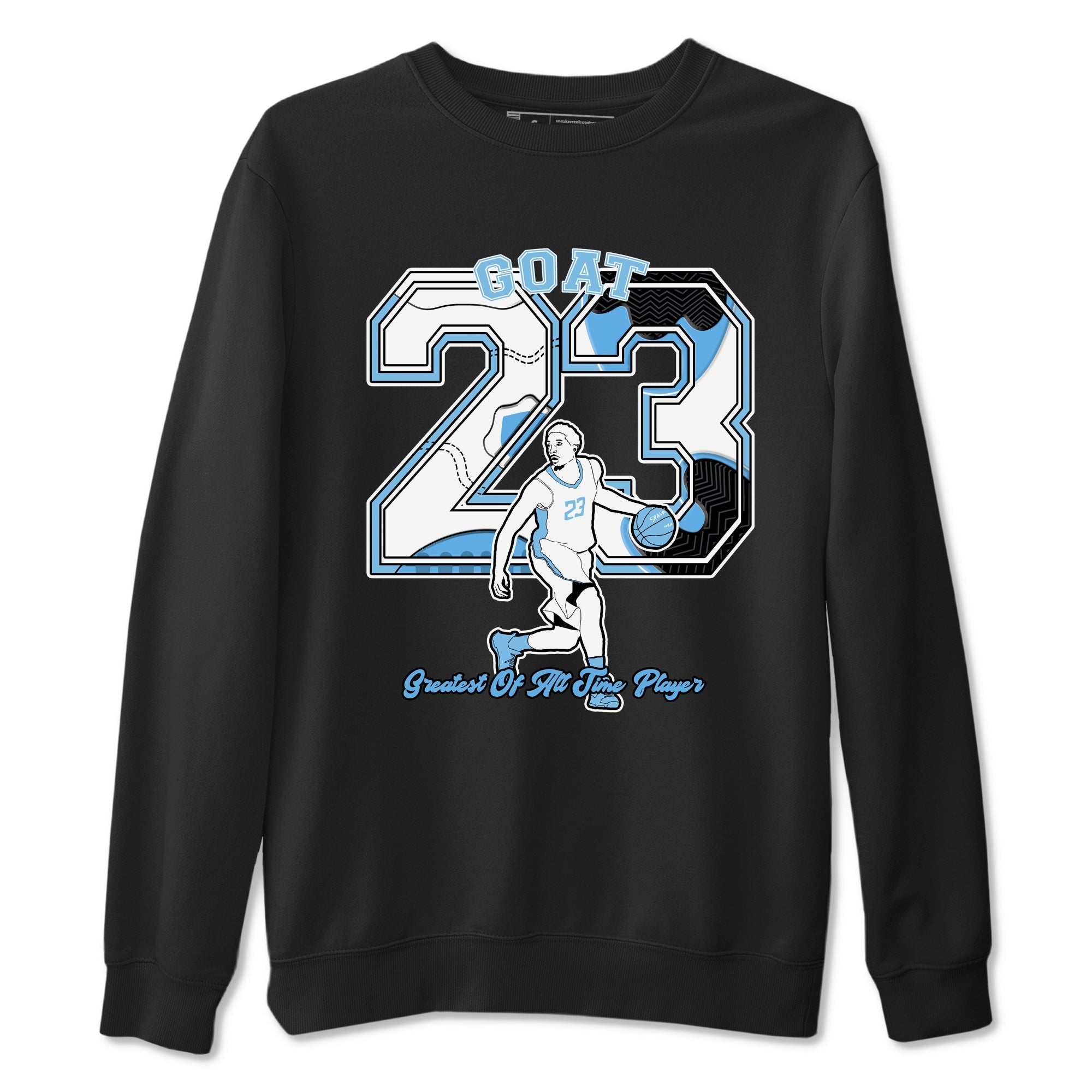 Goat Player snkmatch Tees - Air Jordan 11 Legend Blue