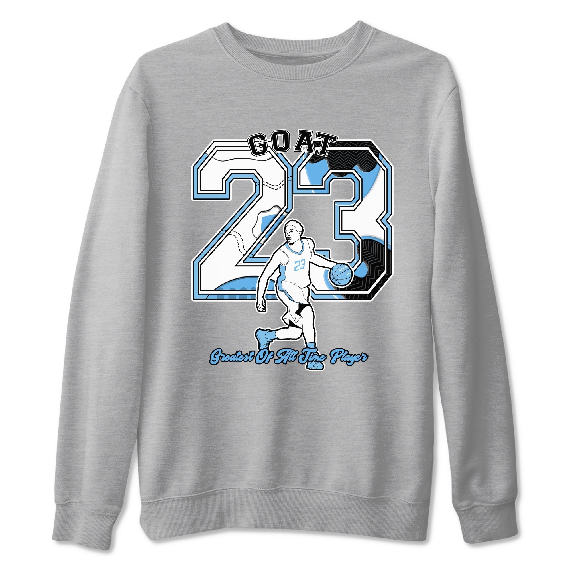 Goat Player snkmatch Tees - Air Jordan 11 Legend Blue