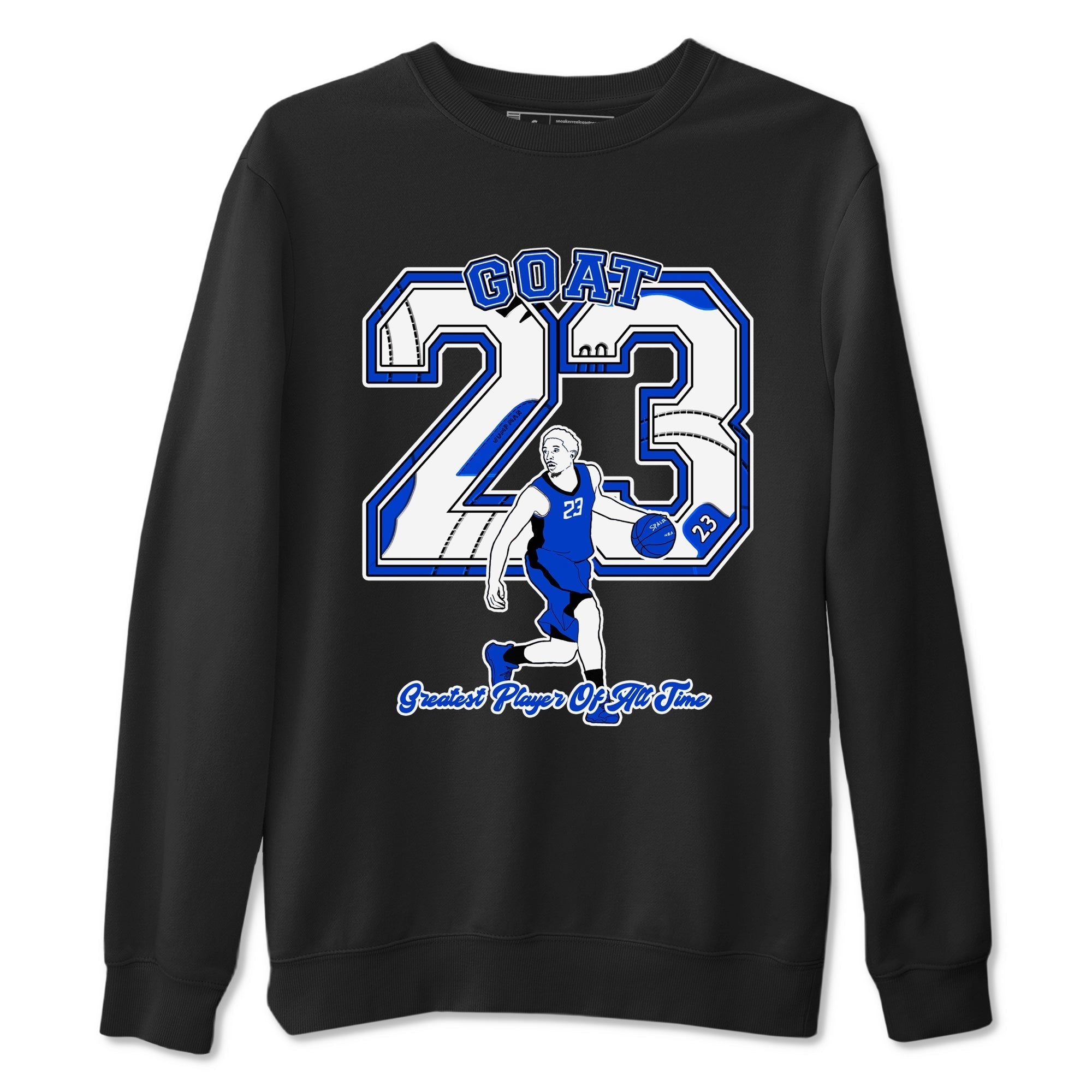 Goat Player snkmatch Tees - Air Jordan 12 Blueberry