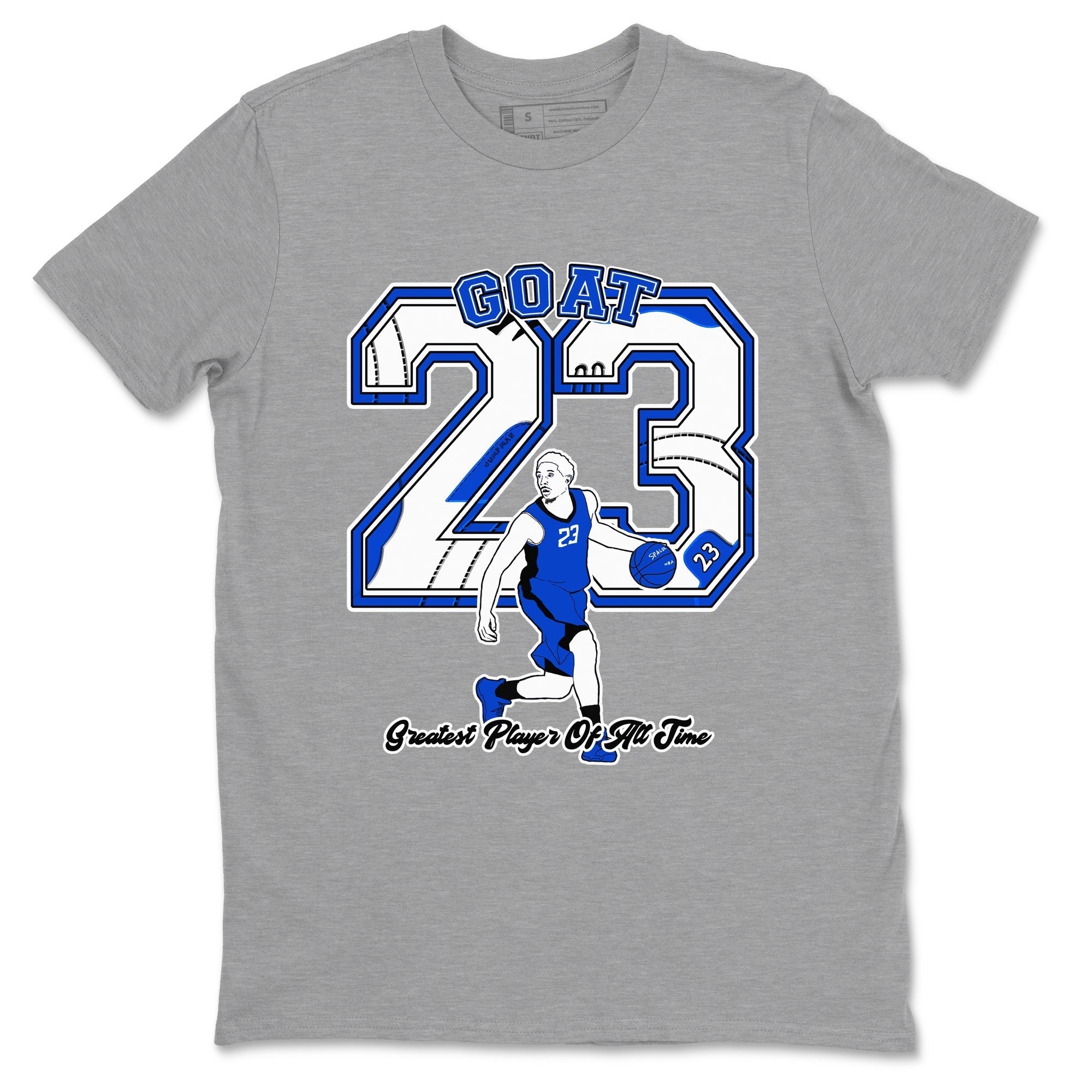 Goat Player snkmatch Tees - Air Jordan 12 Blueberry