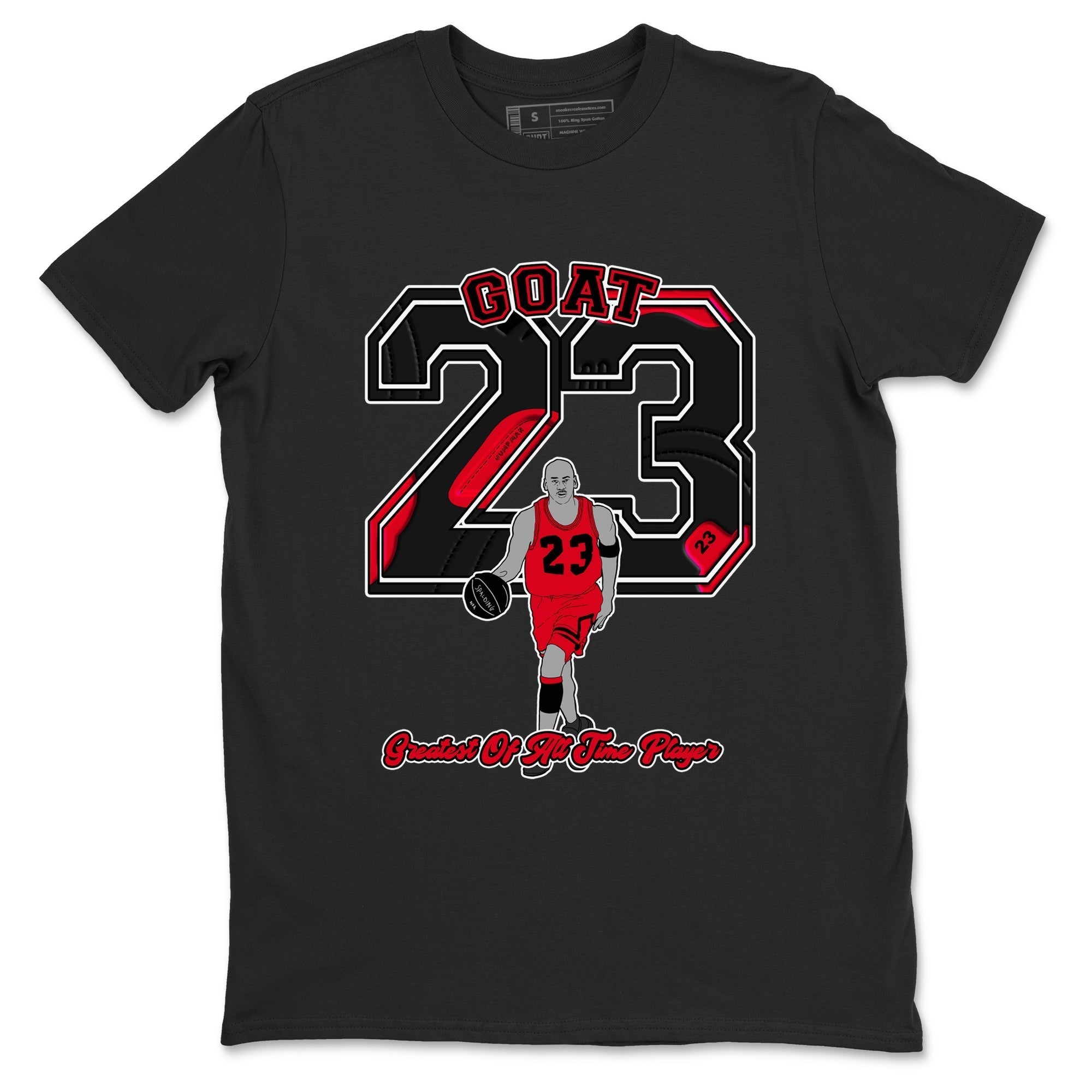 Goat Player snkmatch Tees - Air Jordan 12 Flu Game