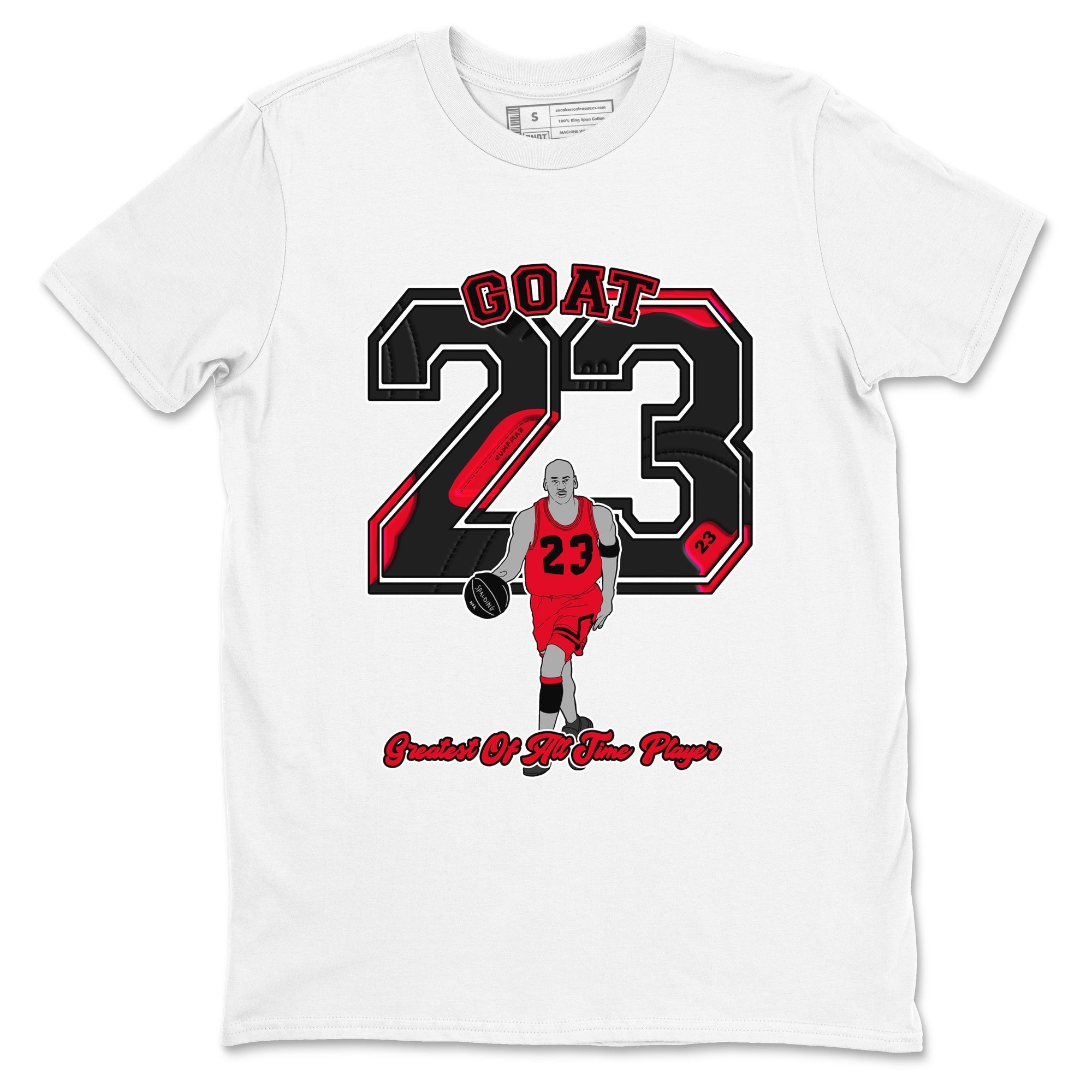 Goat Player snkmatch Tees - Air Jordan 12 Flu Game