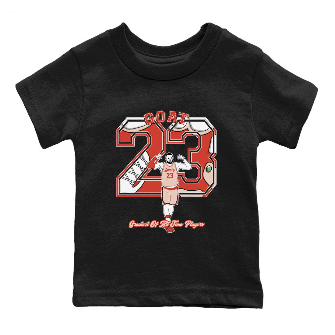 Goat Player snkmatch Tees Kids - Air Jordan 13 Dune Red