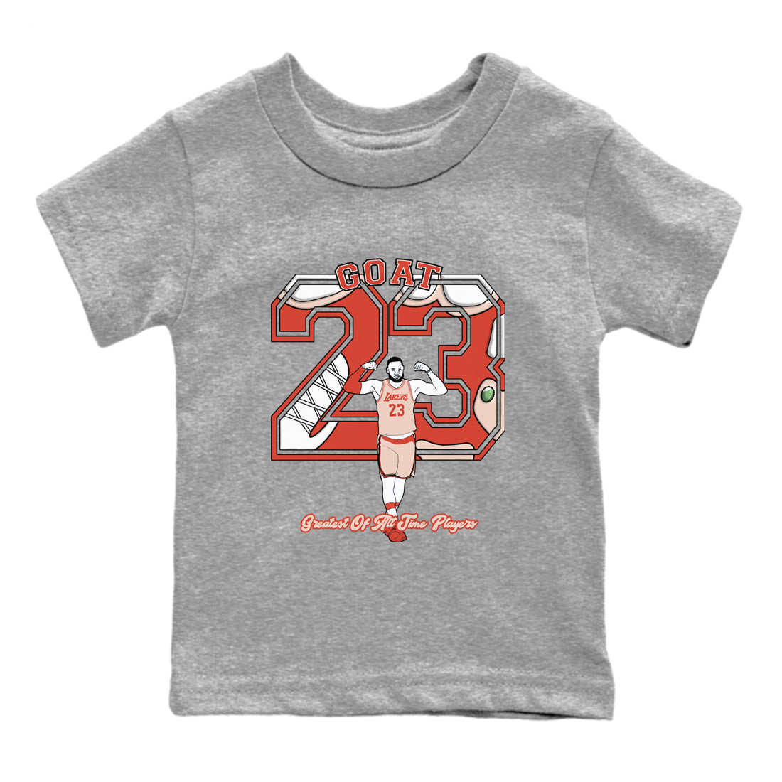 Goat Player snkmatch Tees Kids - Air Jordan 13 Dune Red