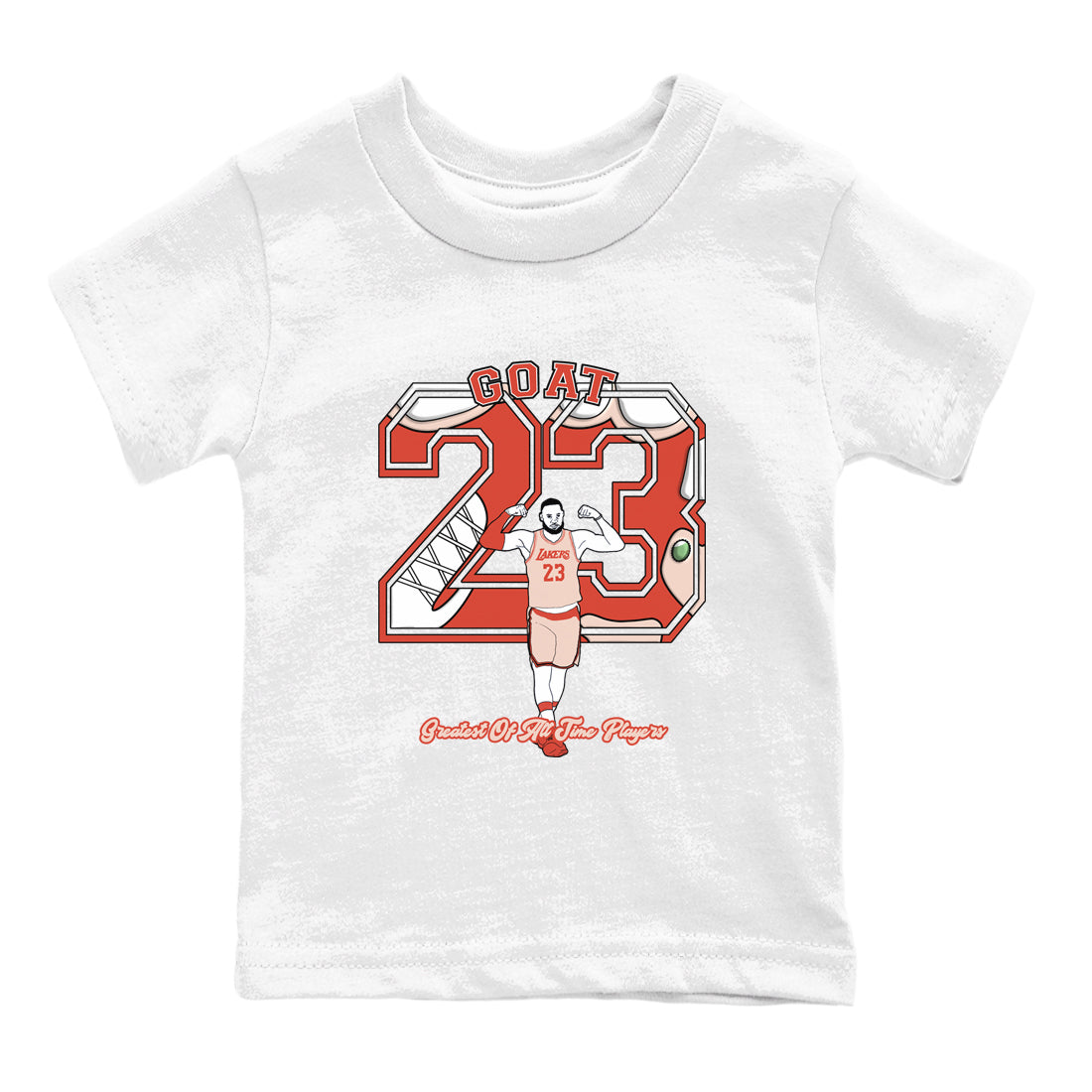 Goat Player snkmatch Tees Kids - Air Jordan 13 Dune Red