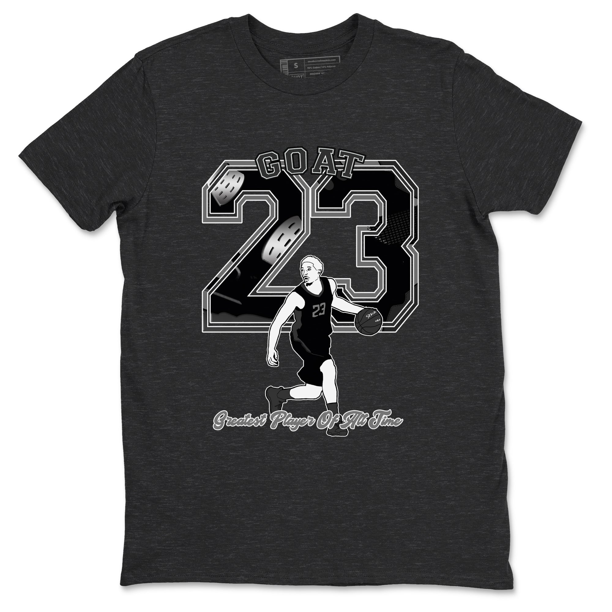 Goat Player snkmatch Tees - Air Jordan 4 Black Cat