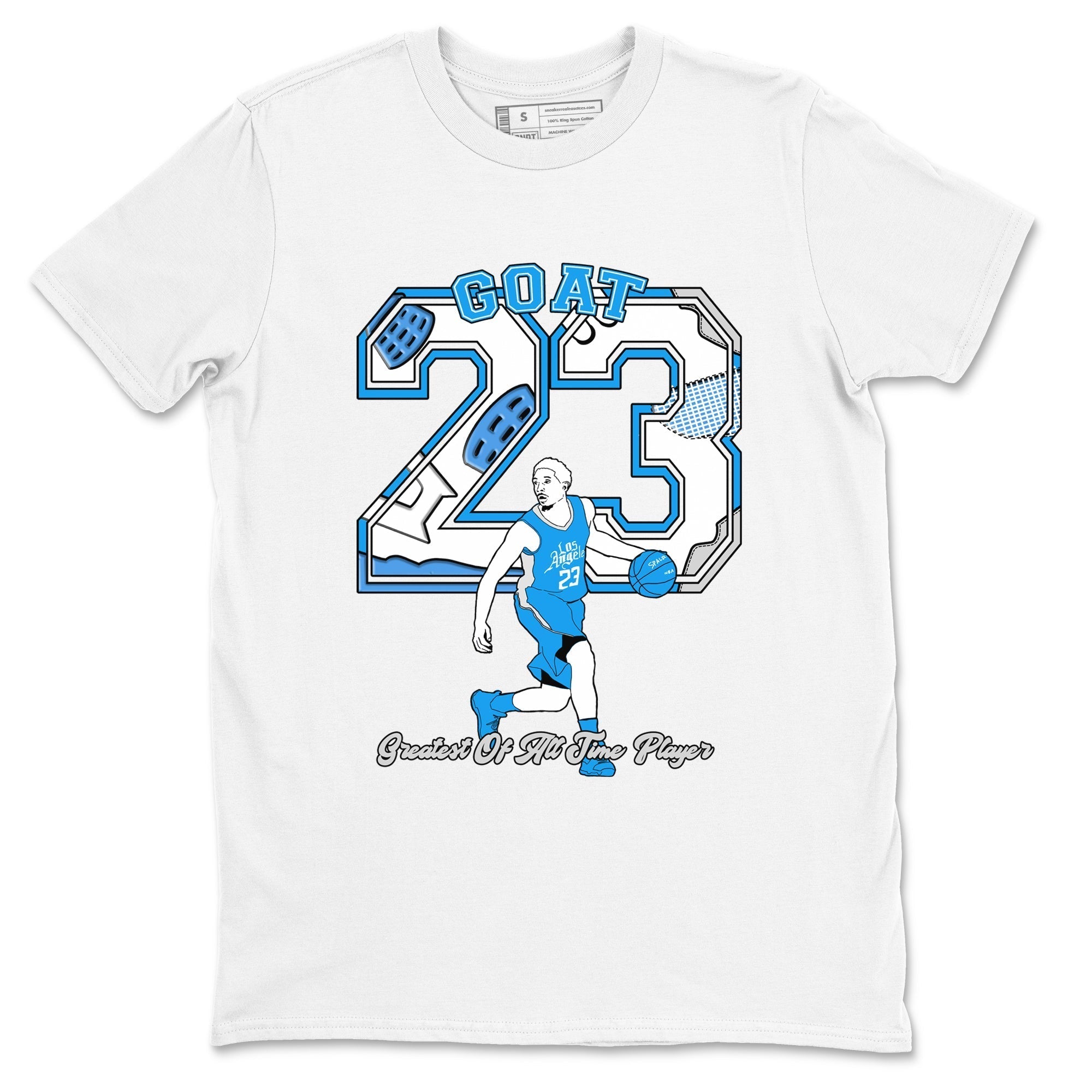 Goat Player snkmatch Tees - Air Jordan 4 Military Blue