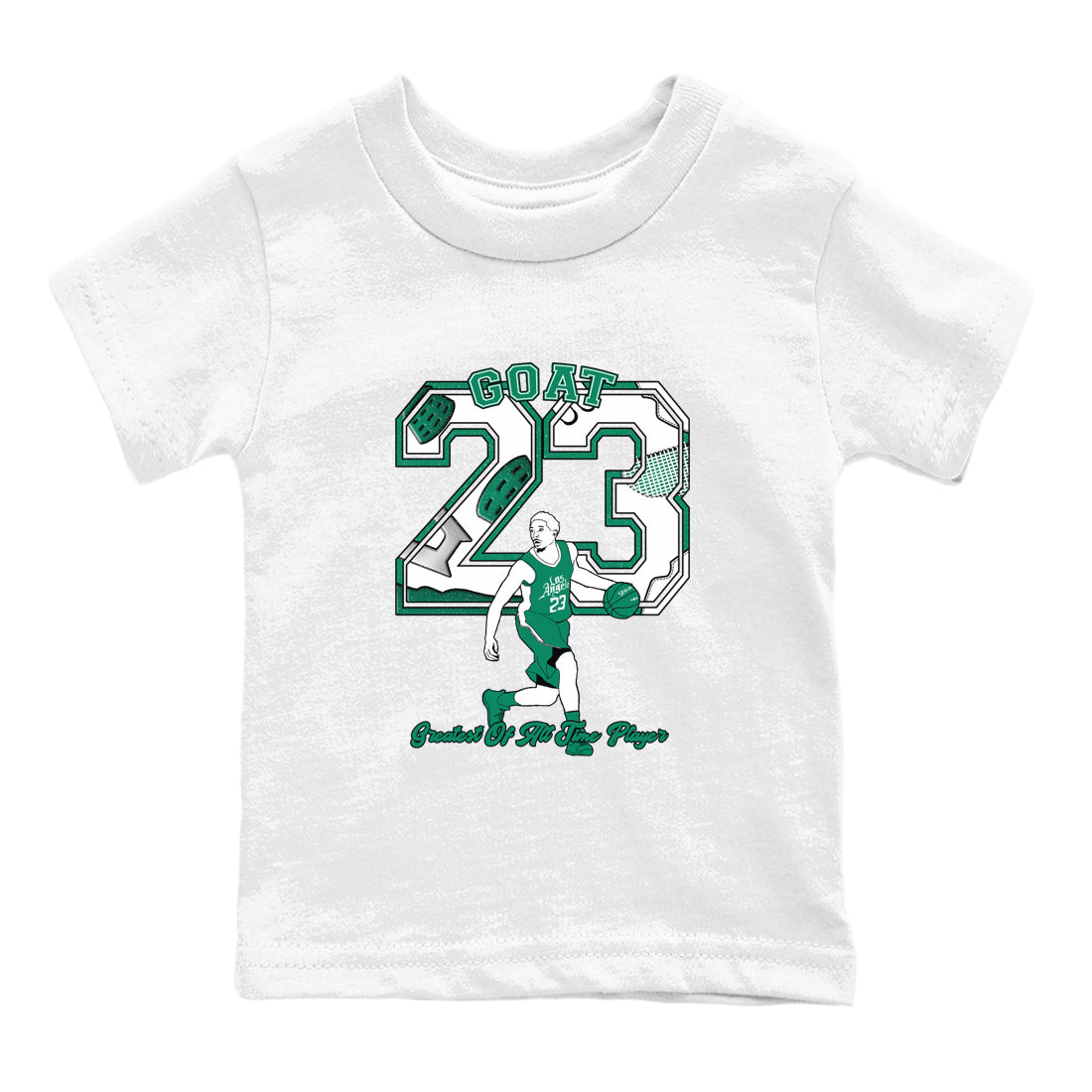 Goat Player snkmatch Tees Kids - Air Jordan 4 Oxidized Green