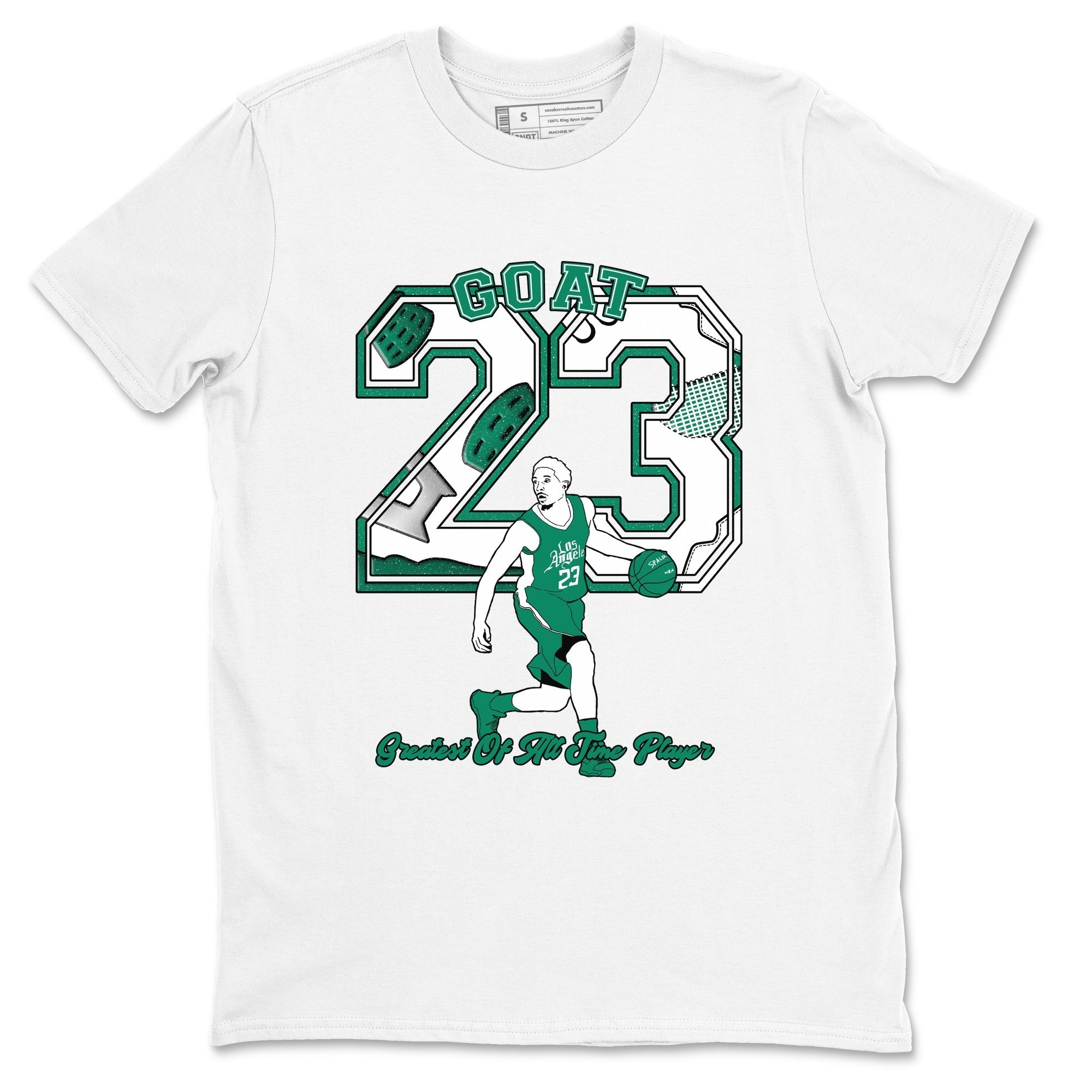 Goat Player snkmatch Tees - Air Jordan 4 Oxidized Green