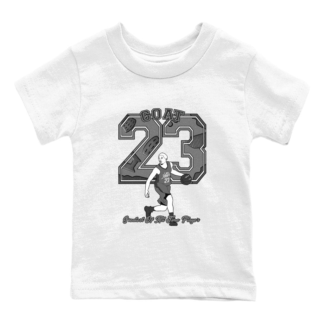 Goat Player snkmatch Tees Kids - Air Jordan 4 Wet Cement