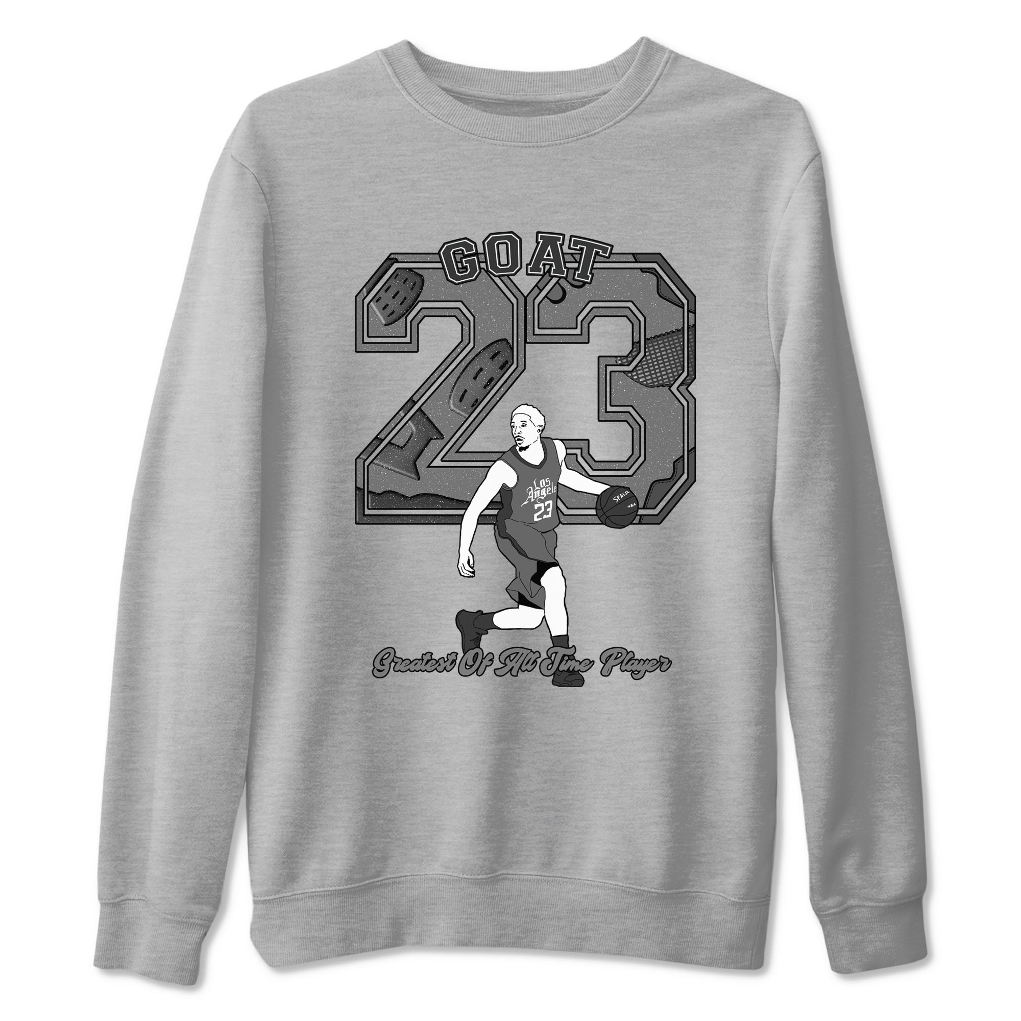 Goat Player snkmatch Tees - Air Jordan 4 Wet Cement