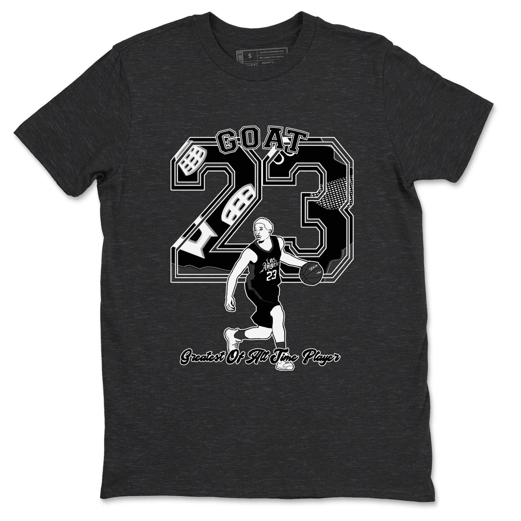 Goat Player snkmatch Tees - Air Jordan 4 White Thunder