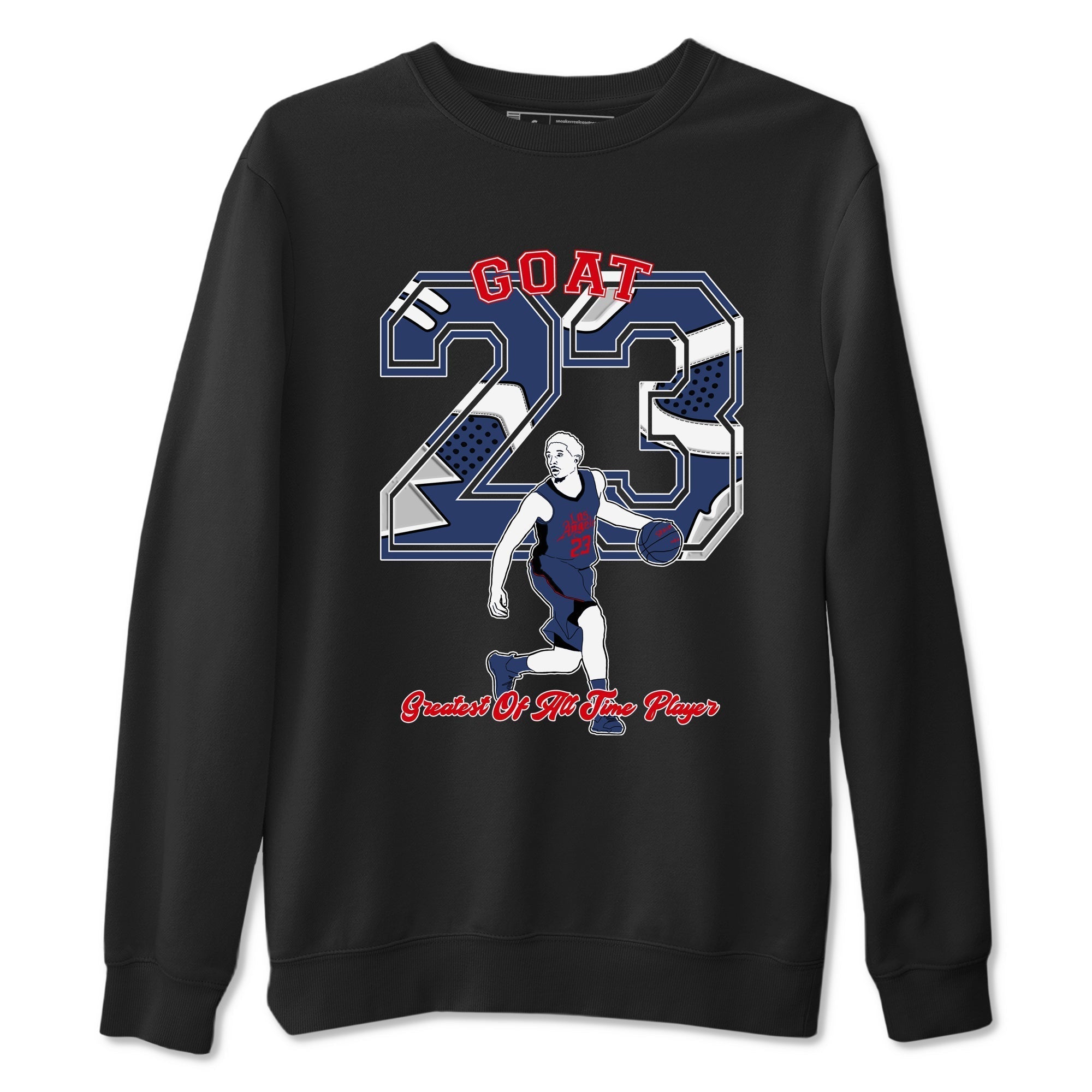 Goat Player snkmatch Tees - Air Jordan 6 White And Midnight Navy