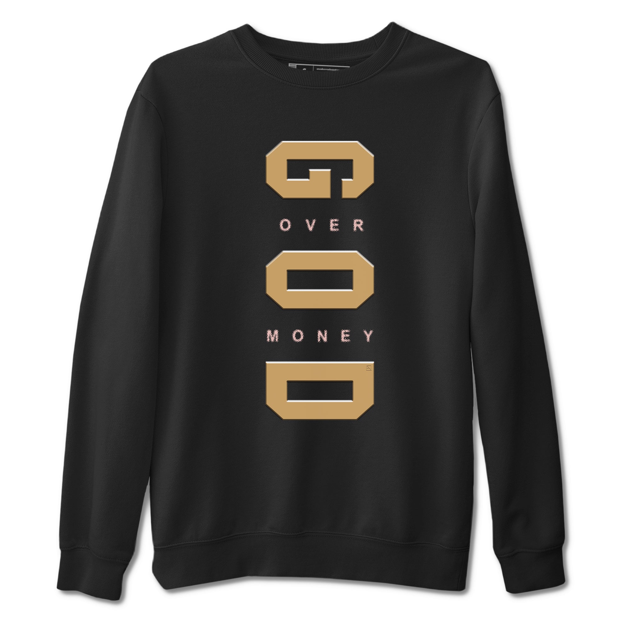 God Over Money snkmatch Tees - Air Force 1 Linen