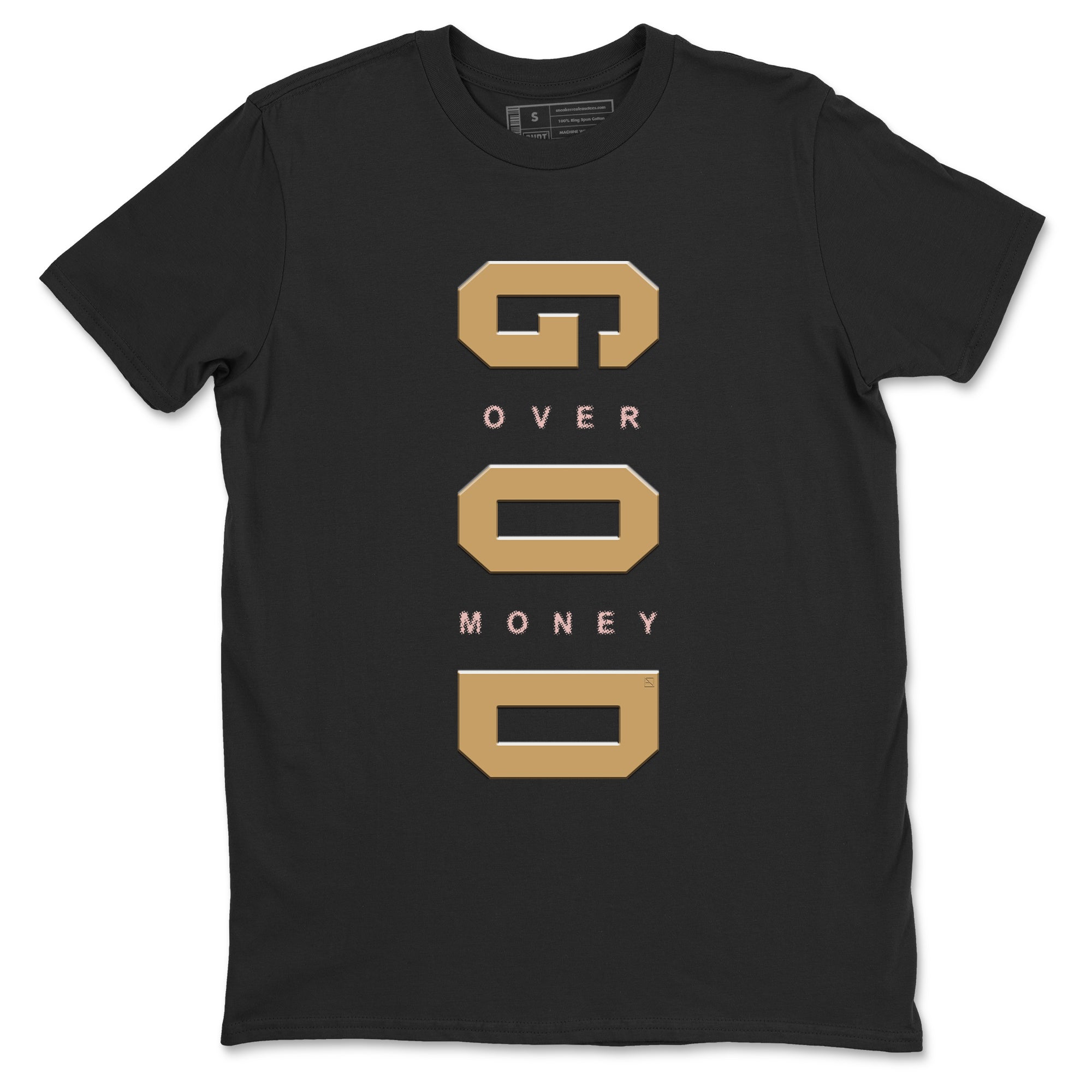 God Over Money snkmatch Tees - Air Force 1 Linen