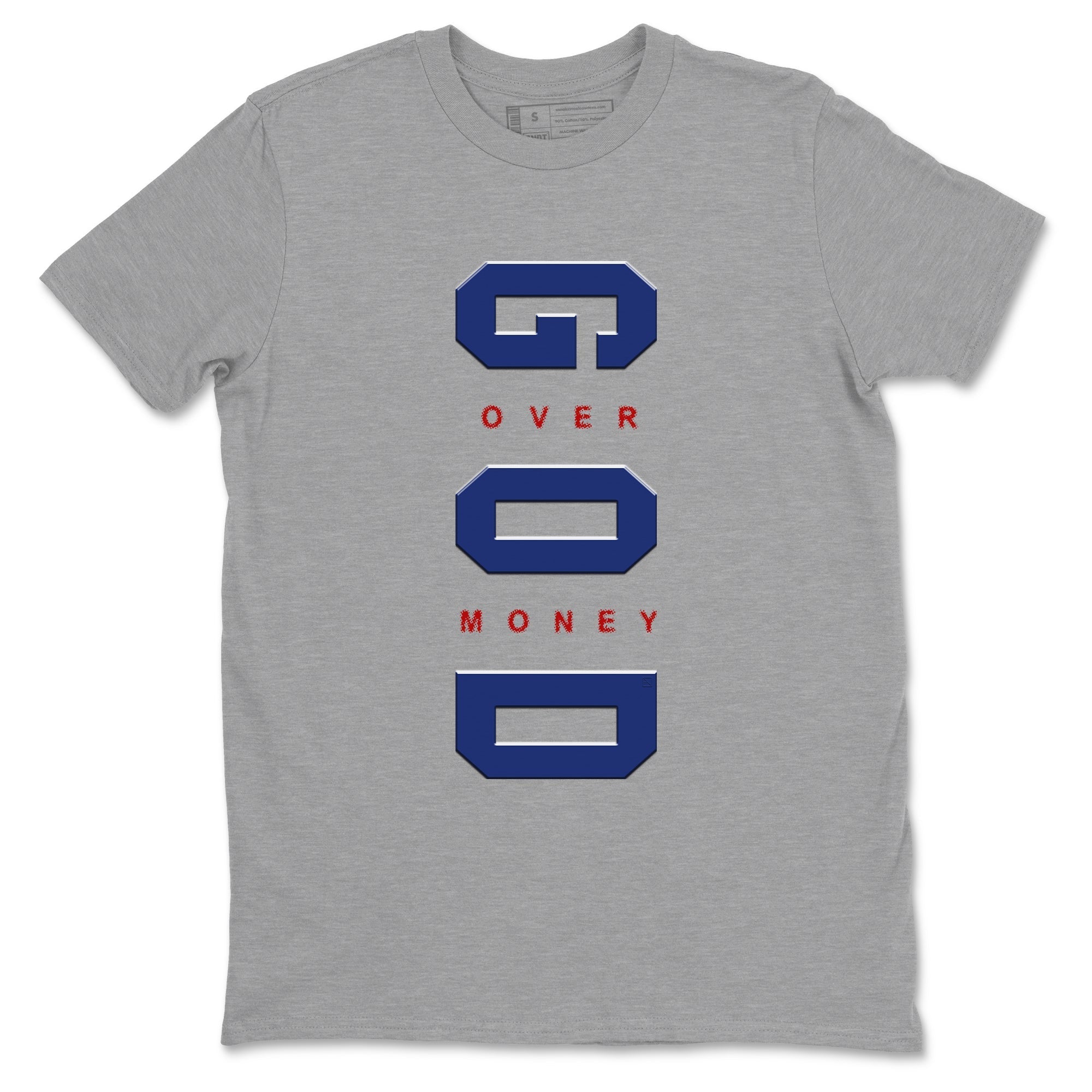 God Over Money snkmatch Tees - Air Jordan 1 Rare Air