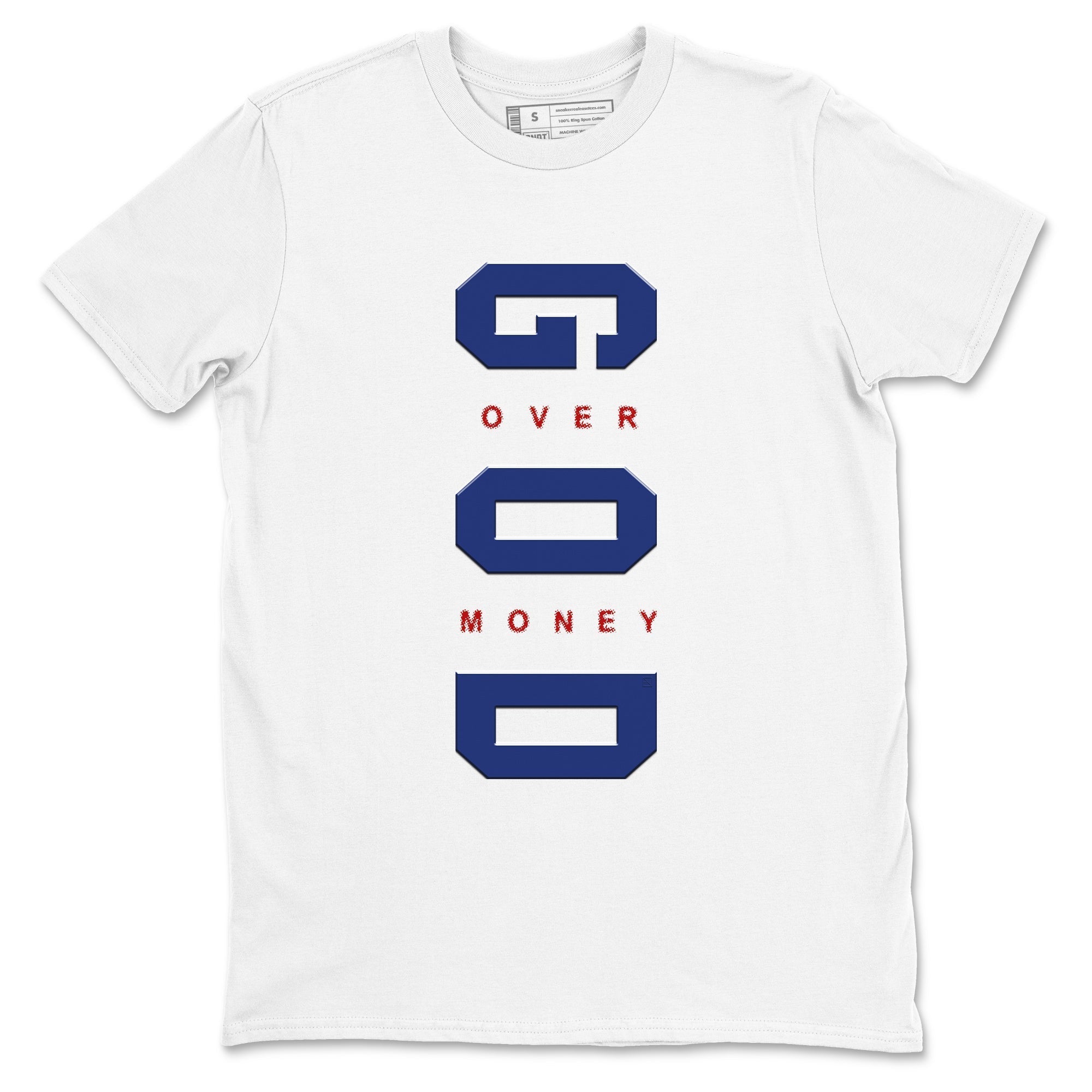 God Over Money snkmatch Tees - Air Jordan 1 Rare Air