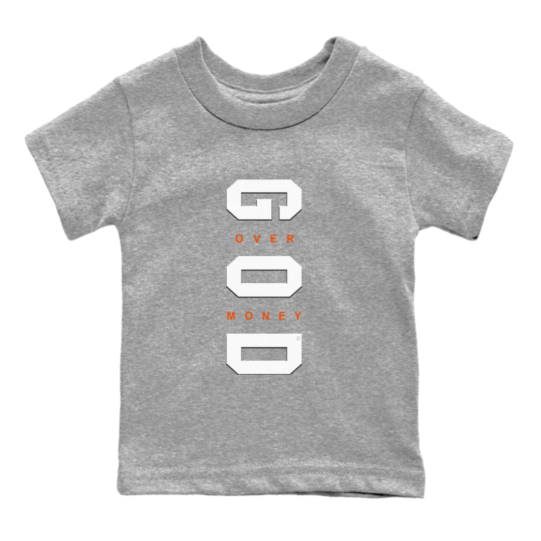 God Over Money snkmatch Tees Kids - Air Max 1 Cosmic Clay
