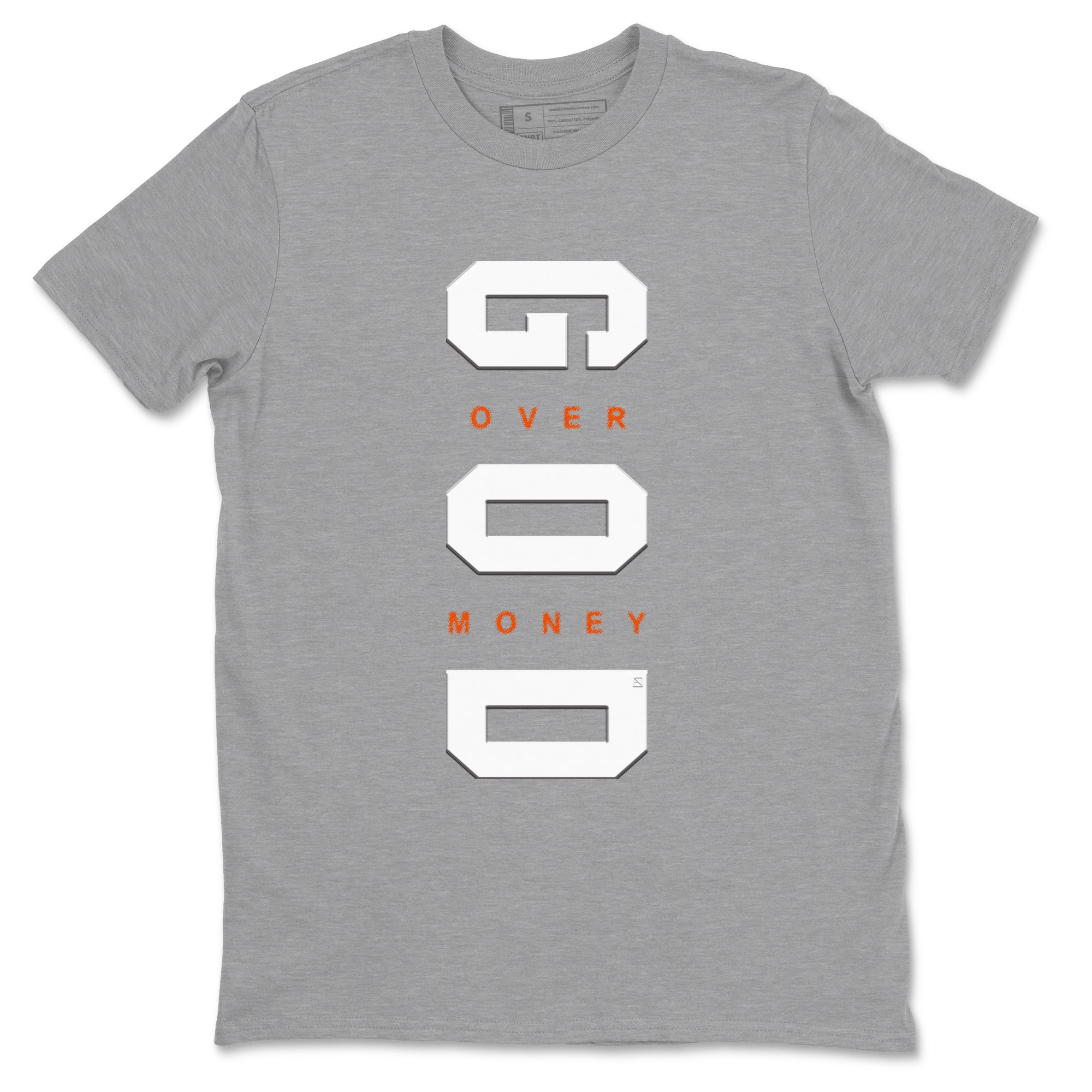 God Over Money snkmatch Tees - Air Max 1 Cosmic Clay
