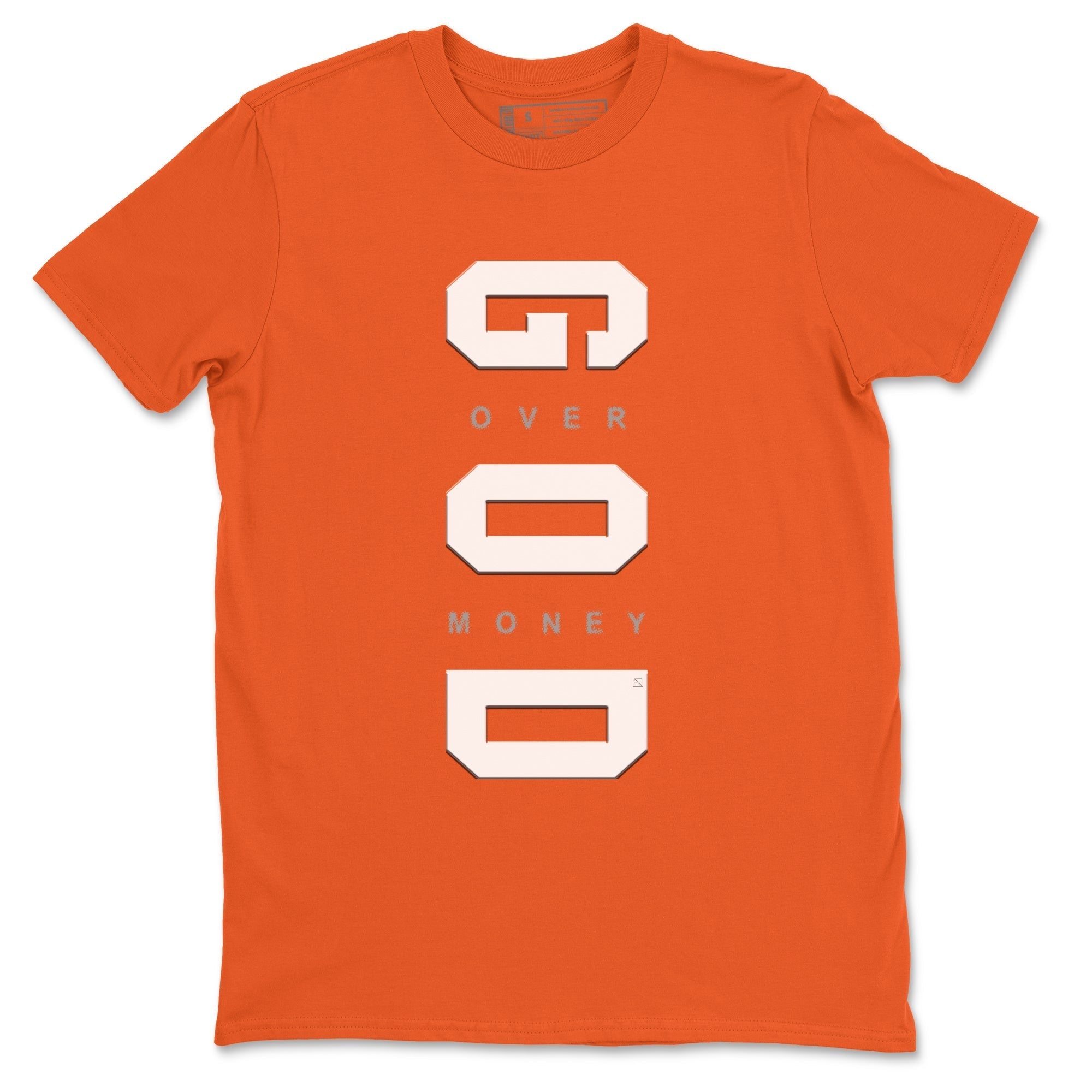 God Over Money snkmatch Tees - Air Max 1 Cosmic Clay