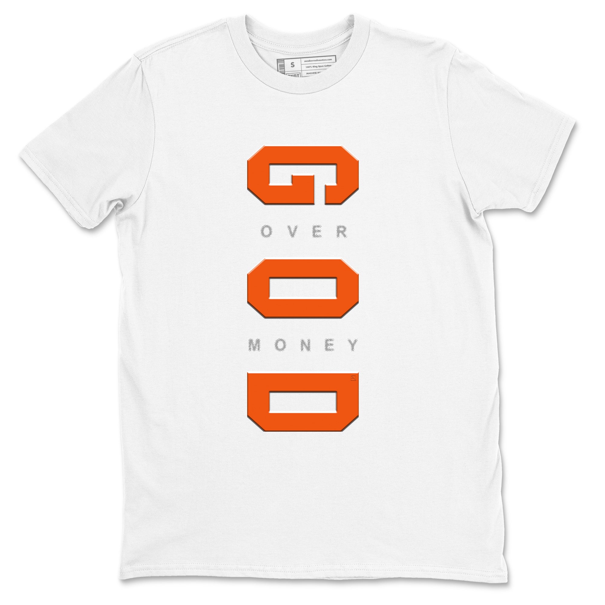 God Over Money snkmatch Tees - Air Max 1 Cosmic Clay