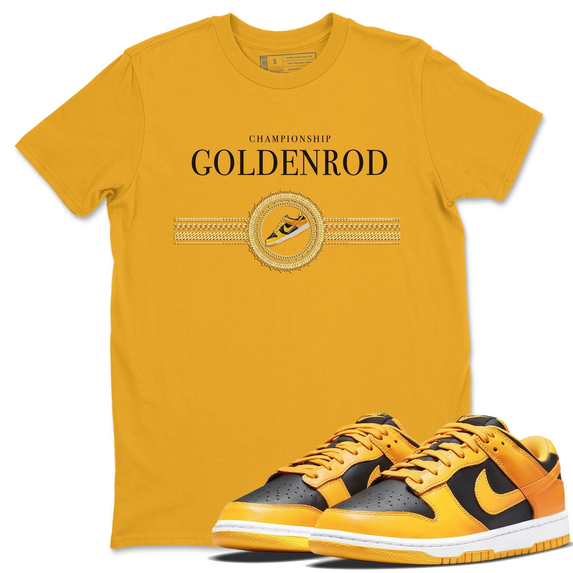 Gold Chains Unisex Tops - Dunk Championship Goldenrod