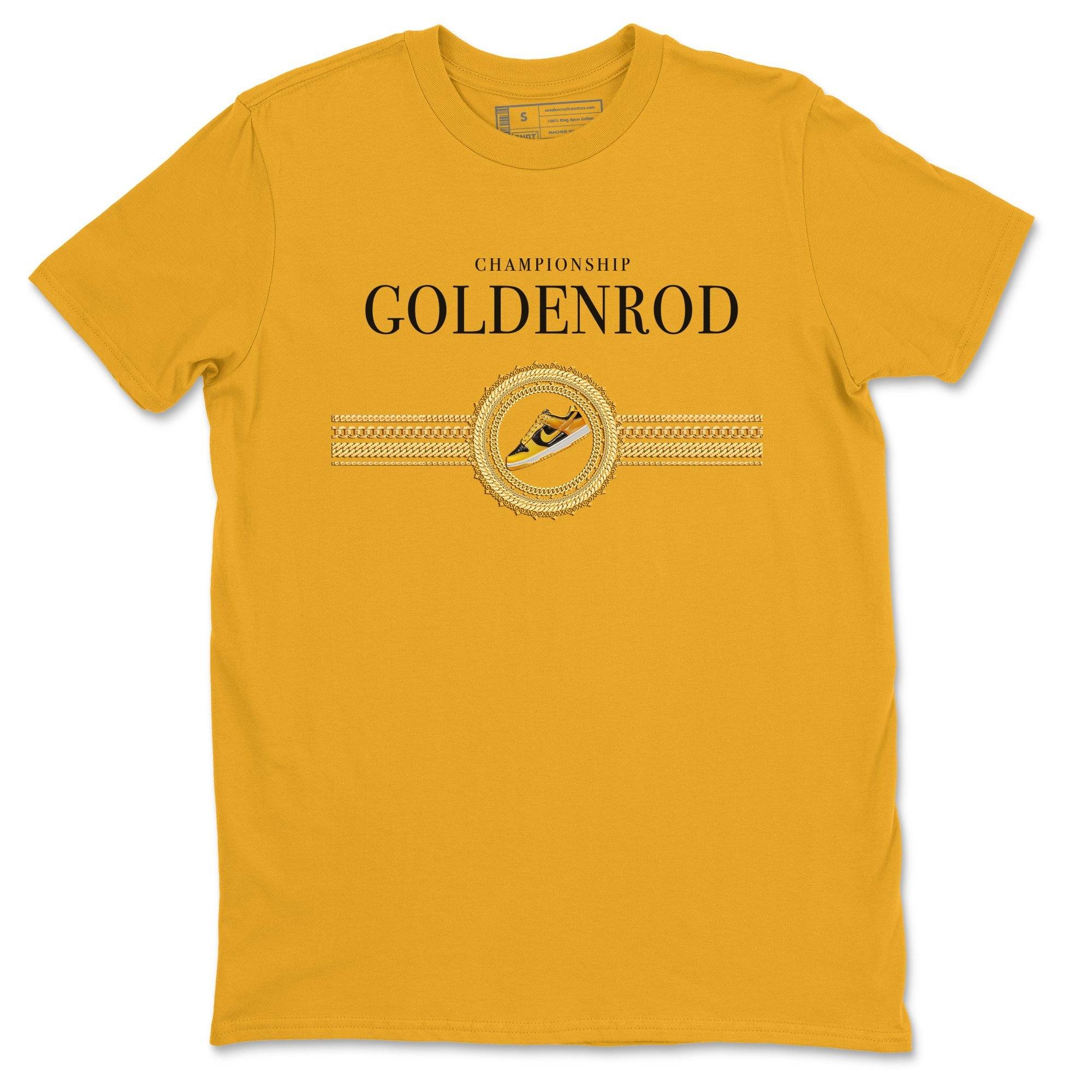 Gold Chains Unisex Tops - Dunk Championship Goldenrod