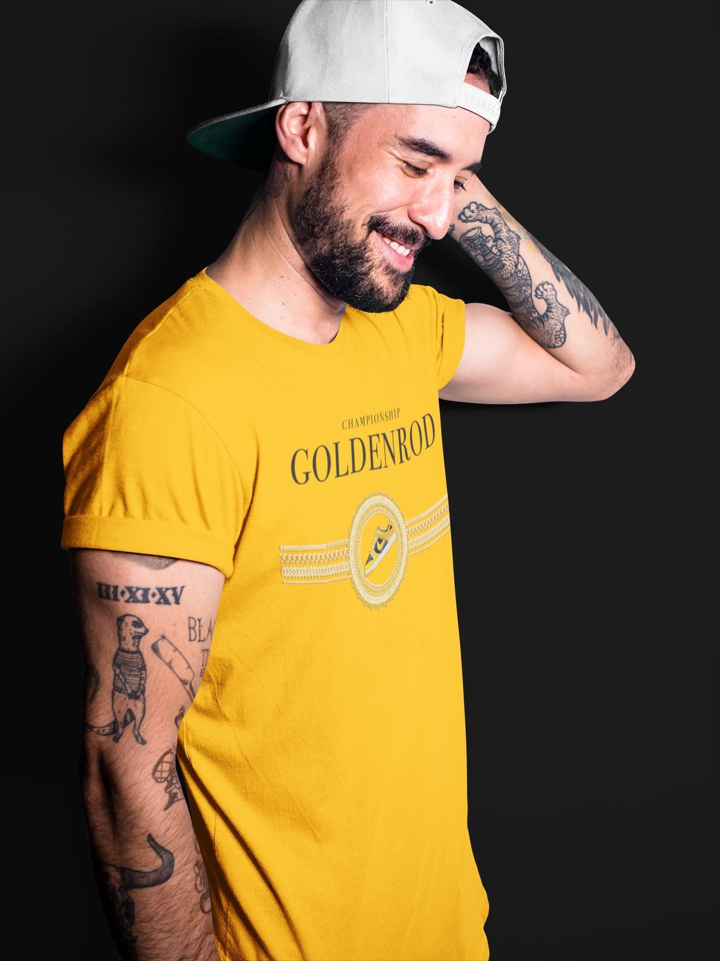 Gold Chains Unisex Tops - Dunk Championship Goldenrod